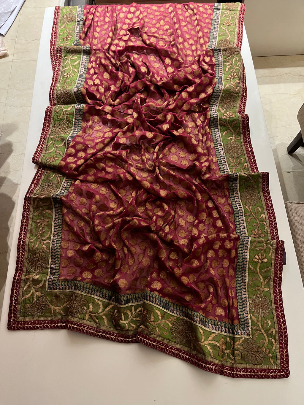 Raw Silk Banarasi Saree