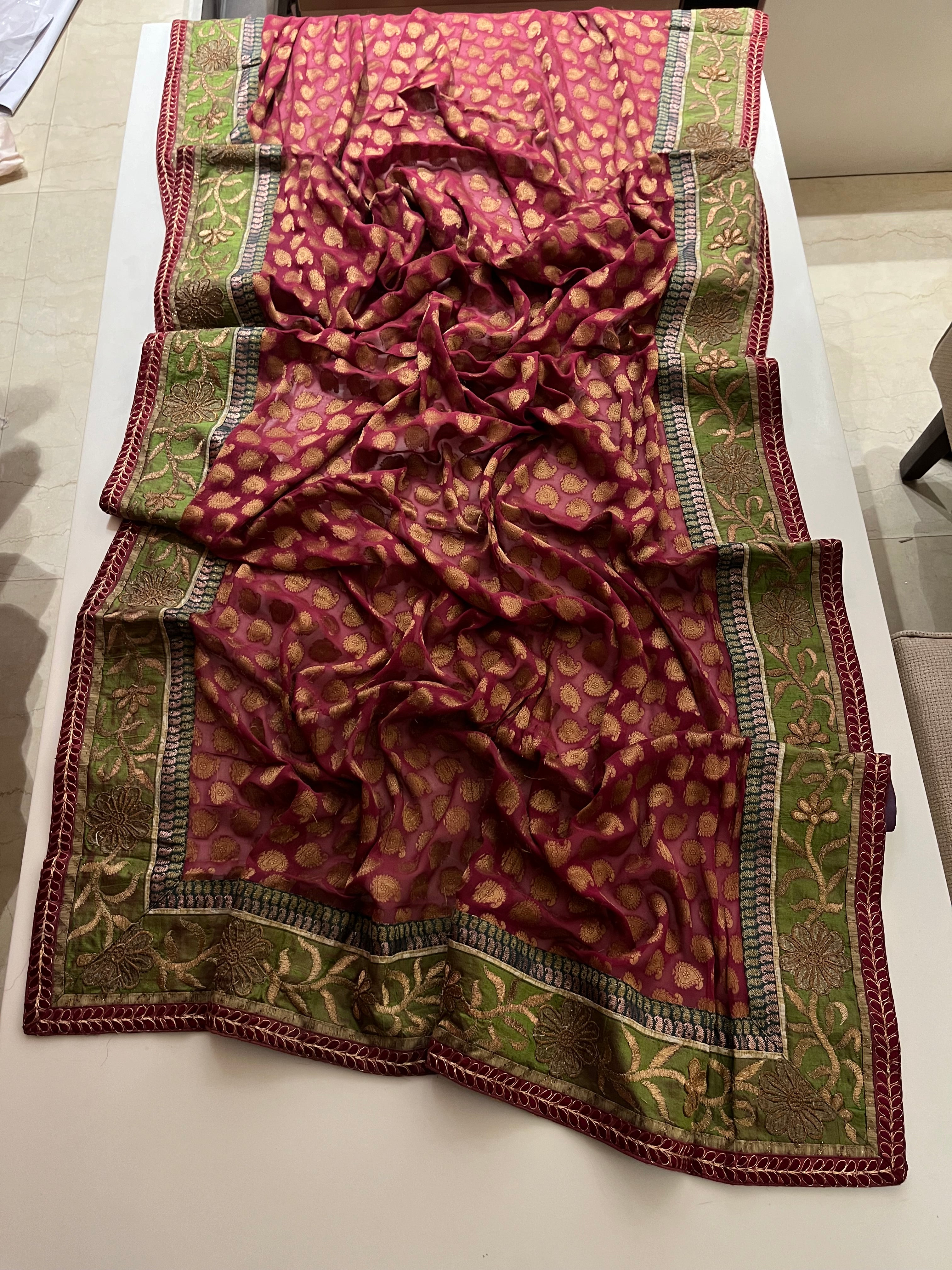 Raw Silk Banarasi Saree