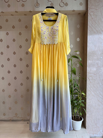 Indo-Western Anarkali