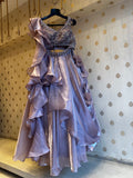 Bridgerton Lilac fairy tale lehenga