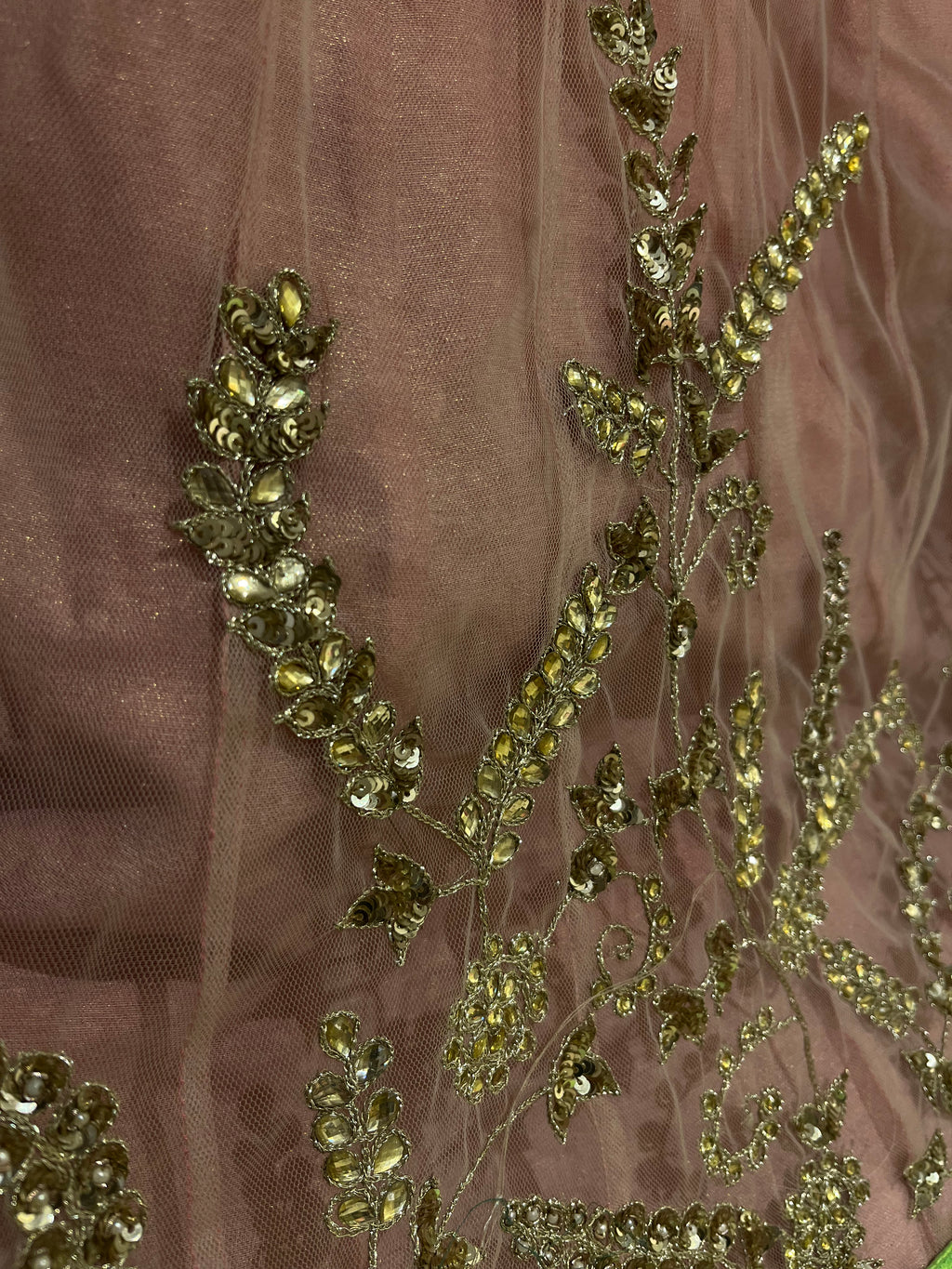 Net Layered Lehenga Set
