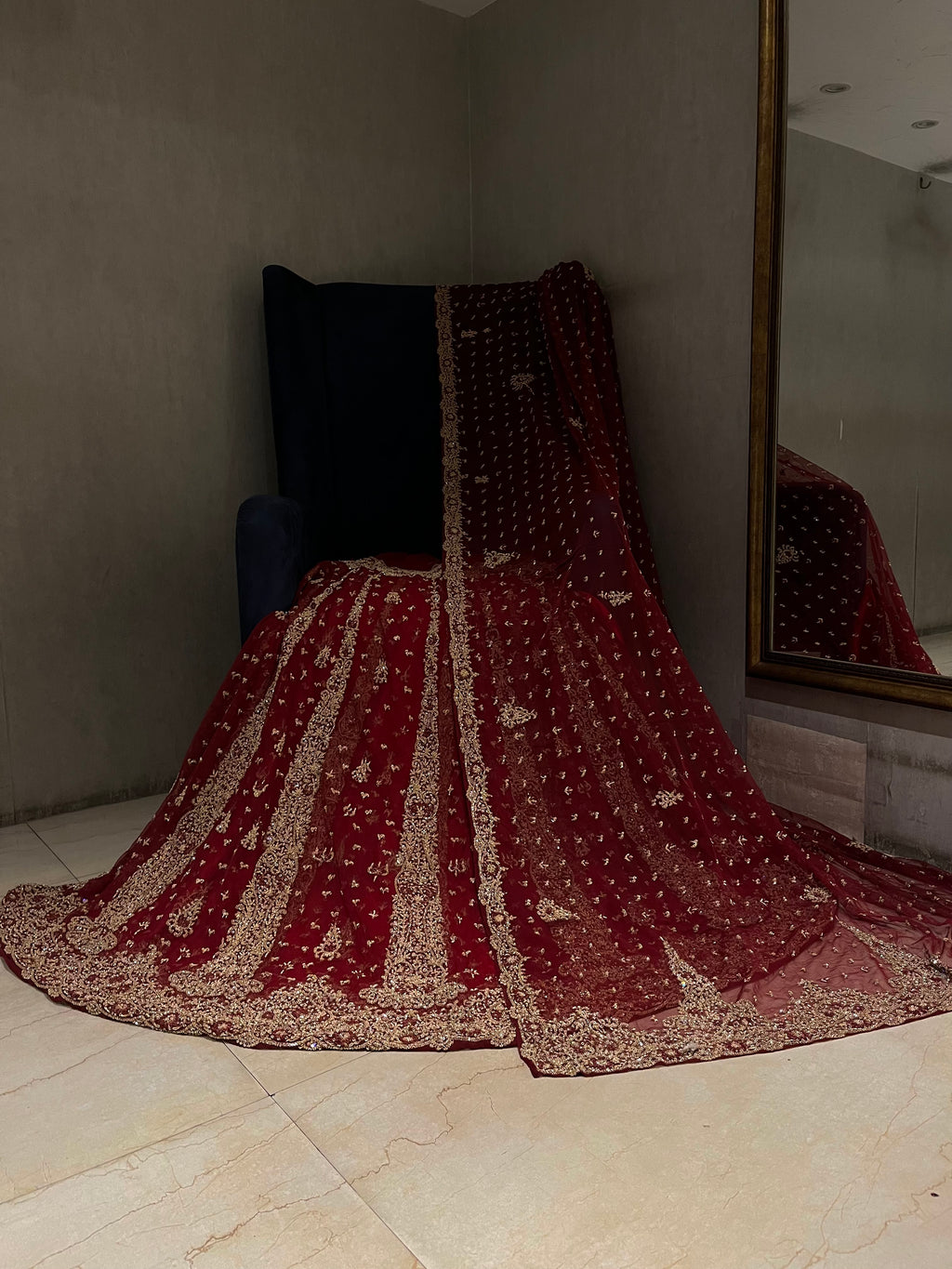 Old Charm Bridal Lehenga Set