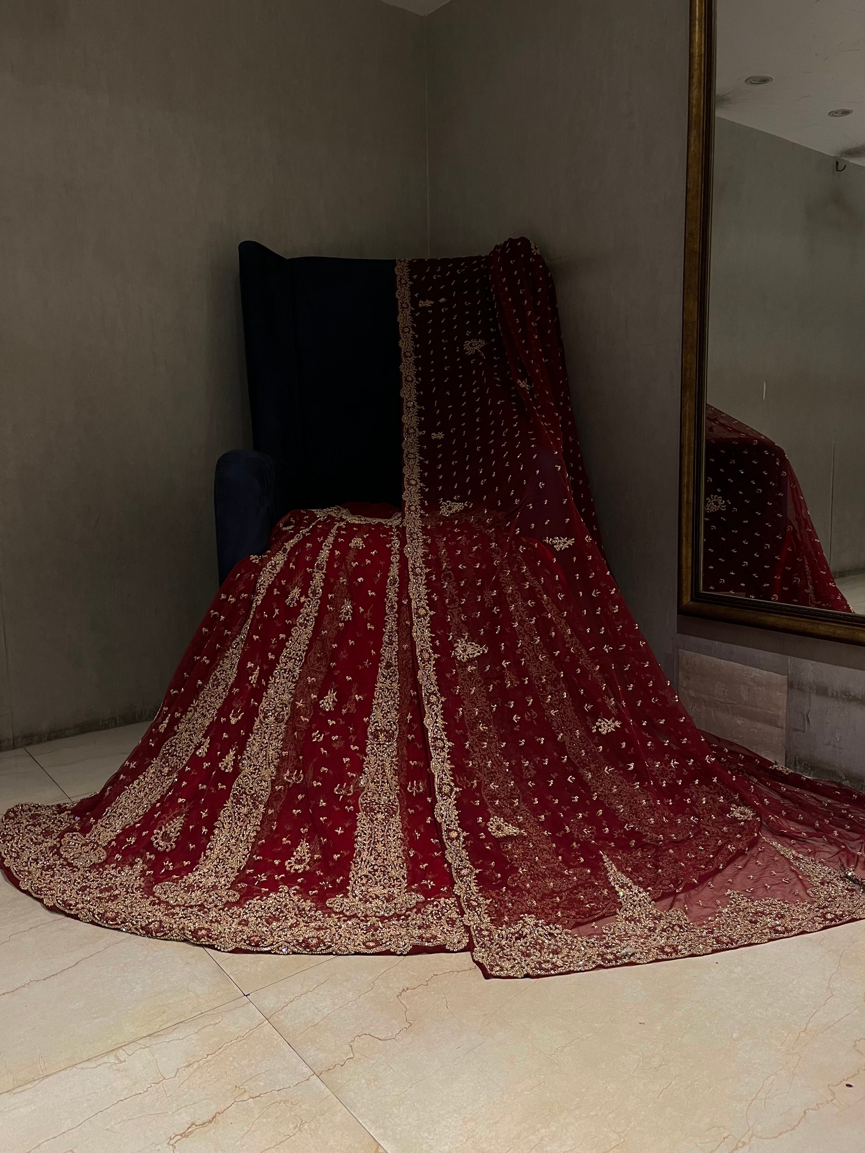 Old Charm Bridal Lehenga Set