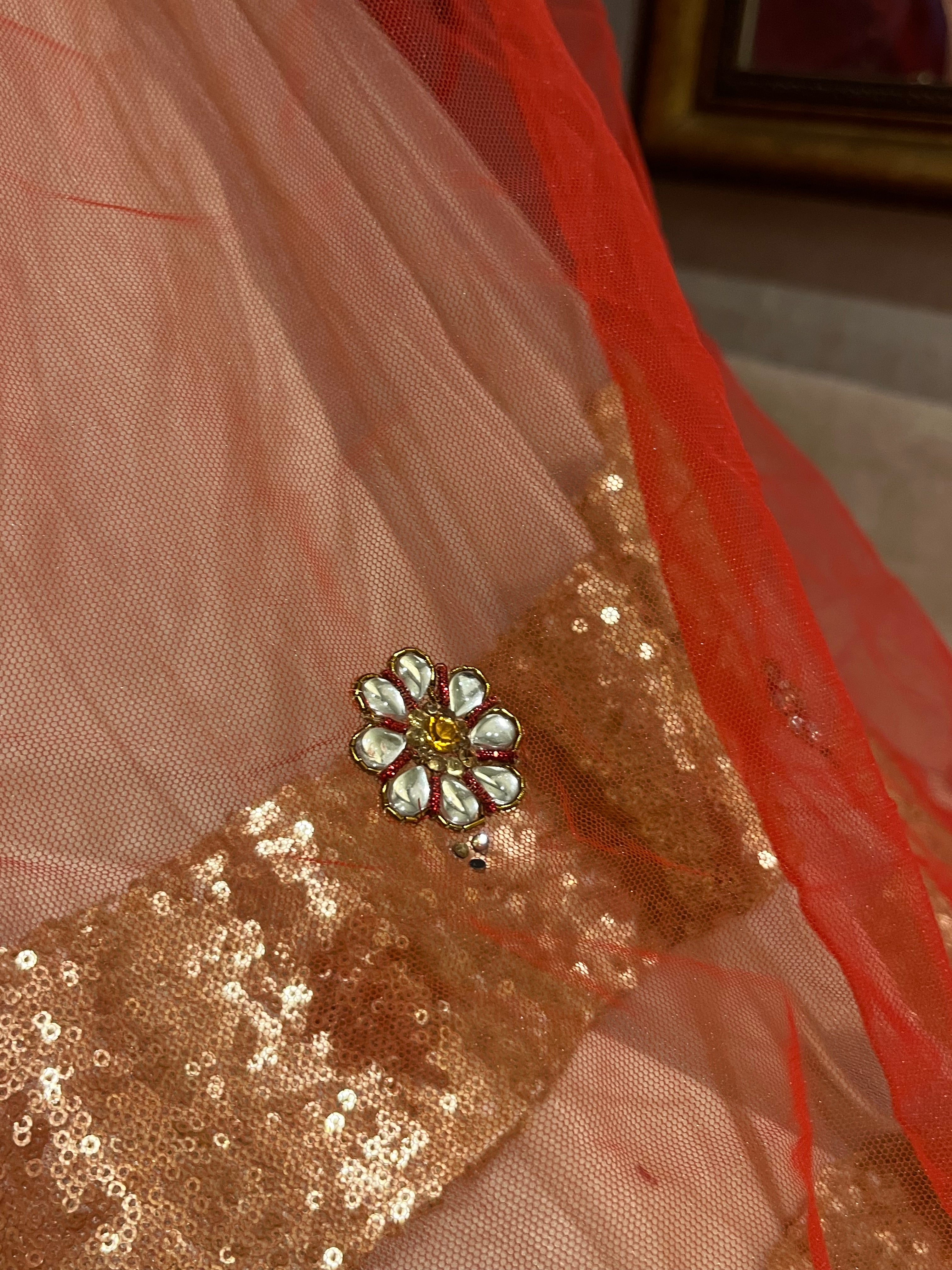 Sangeet Night Sequins Lehenga set