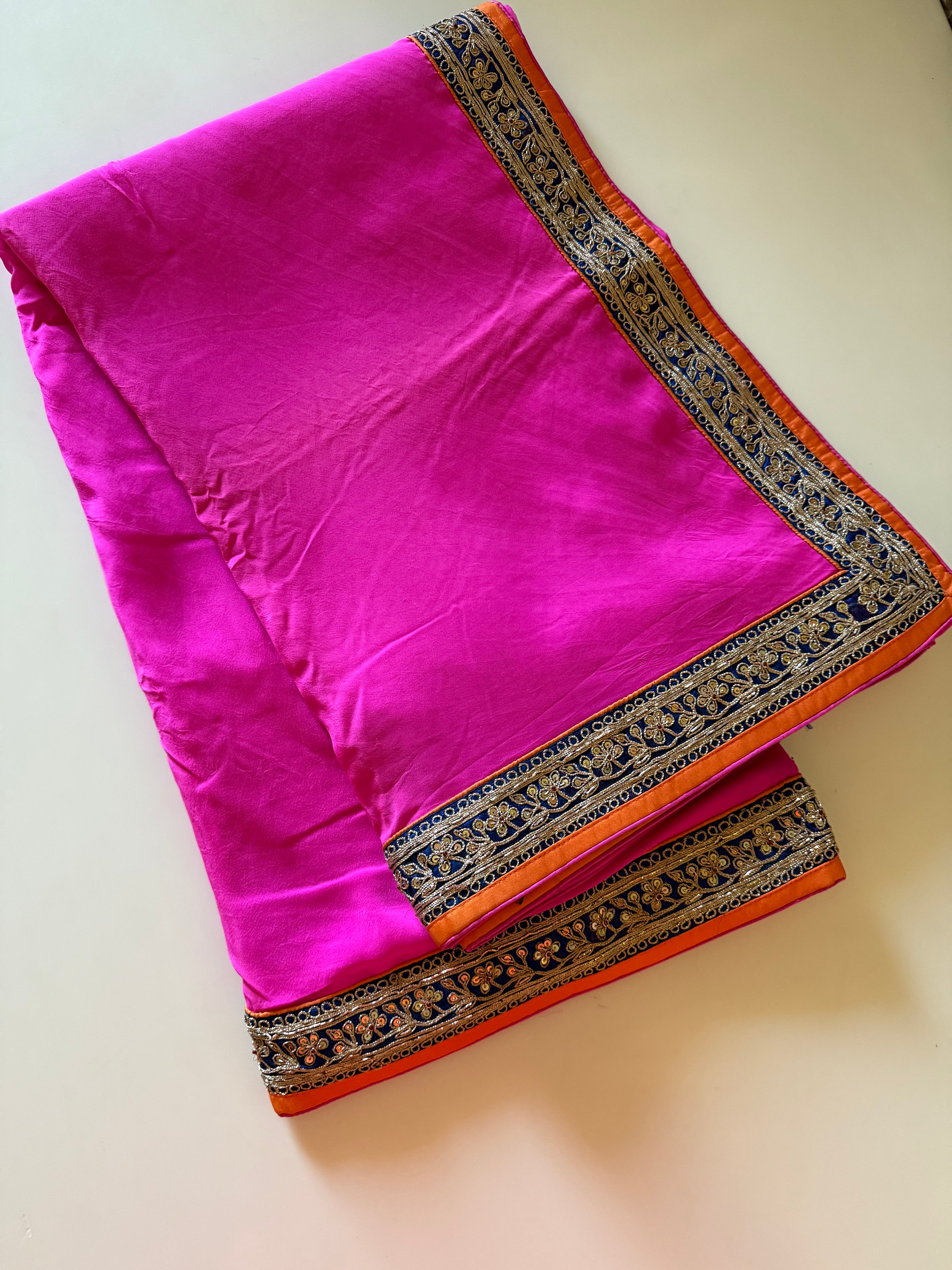 Kareena Pink pure saree