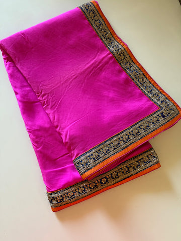 Kareena Pink pure saree