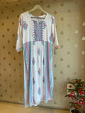 Double Side Slit Cotton Set