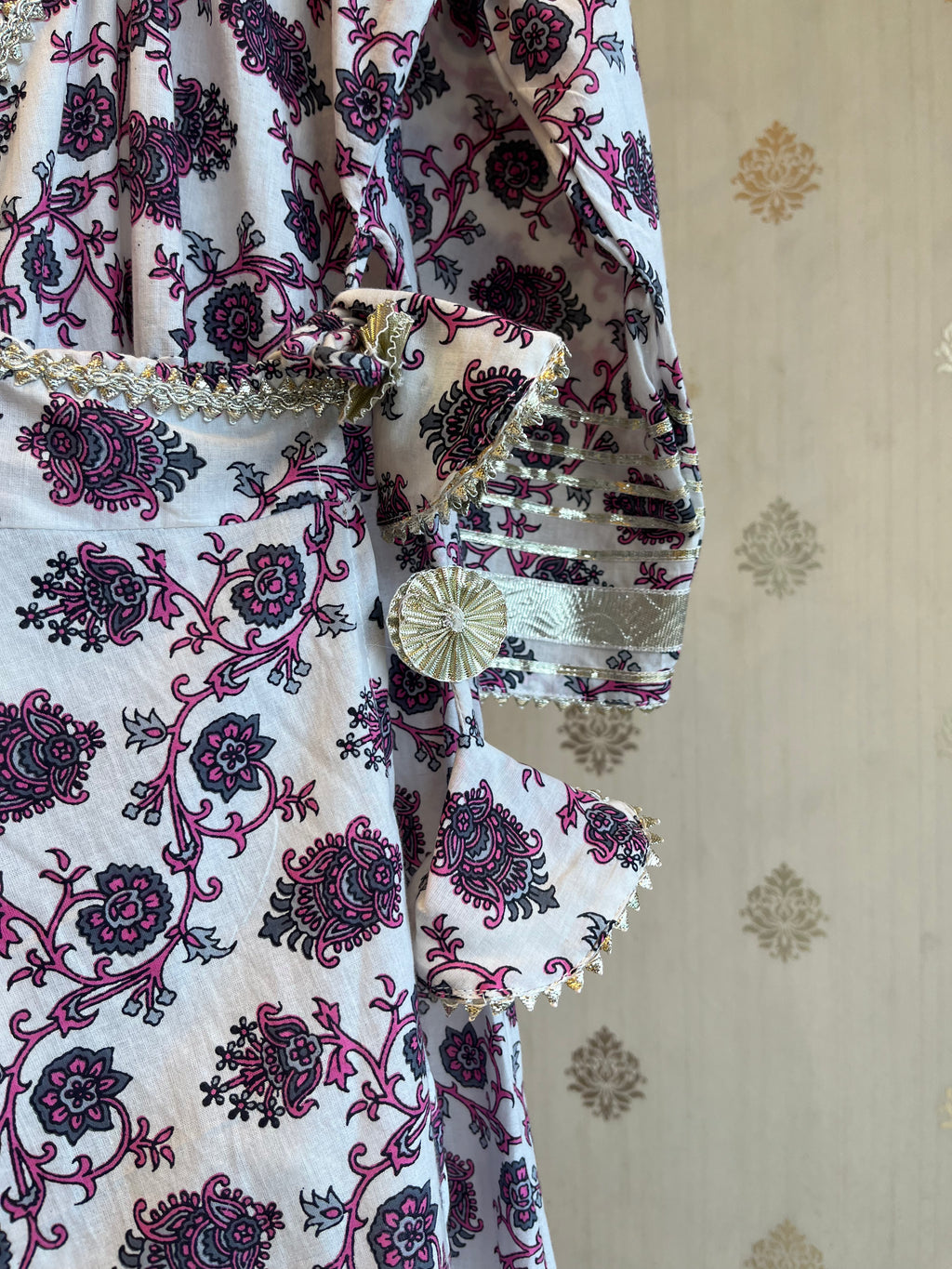 Printed Cotton Angrakha