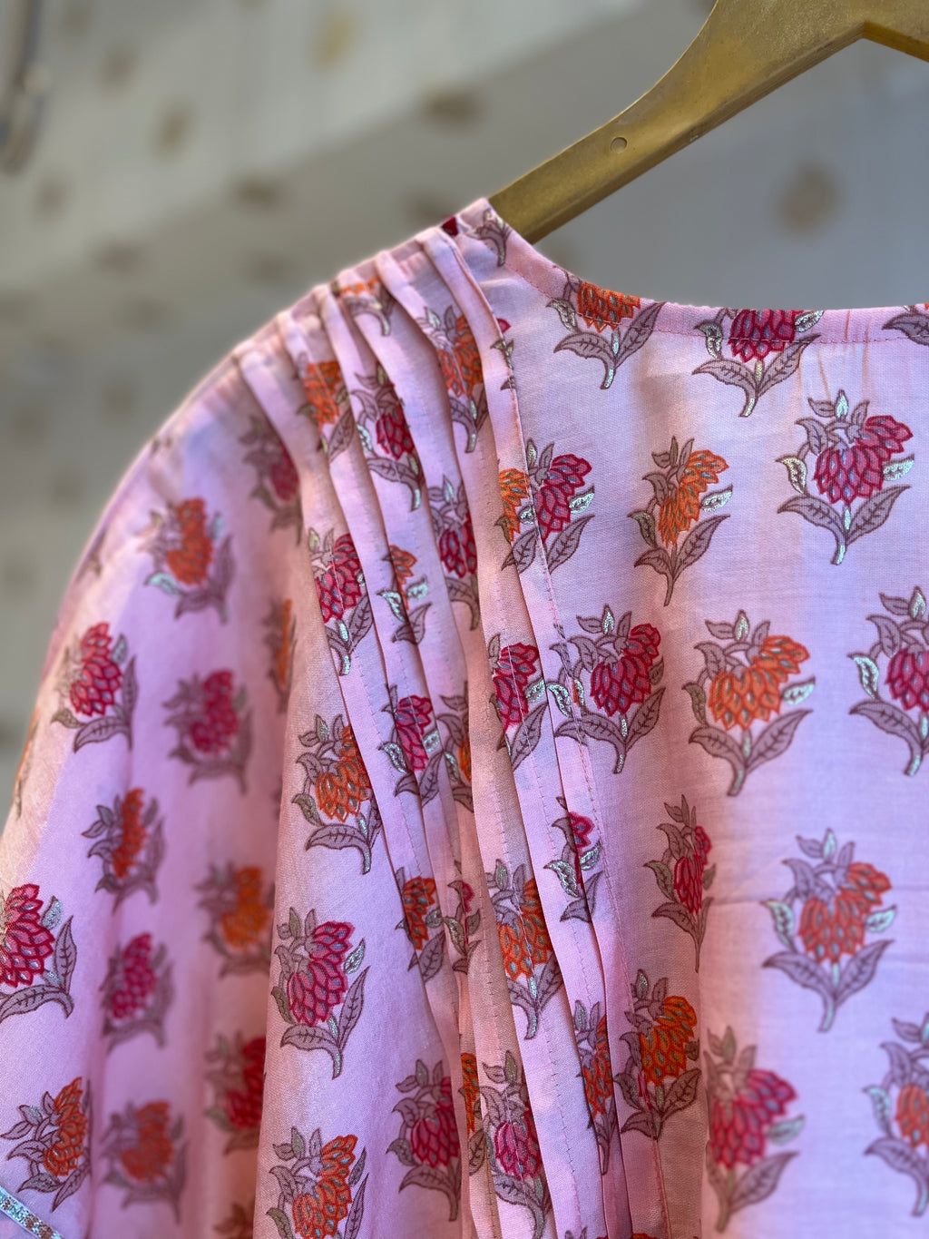 Printed Cotton Kaftaan