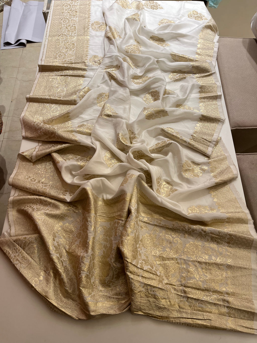 Gold Banaras Saree