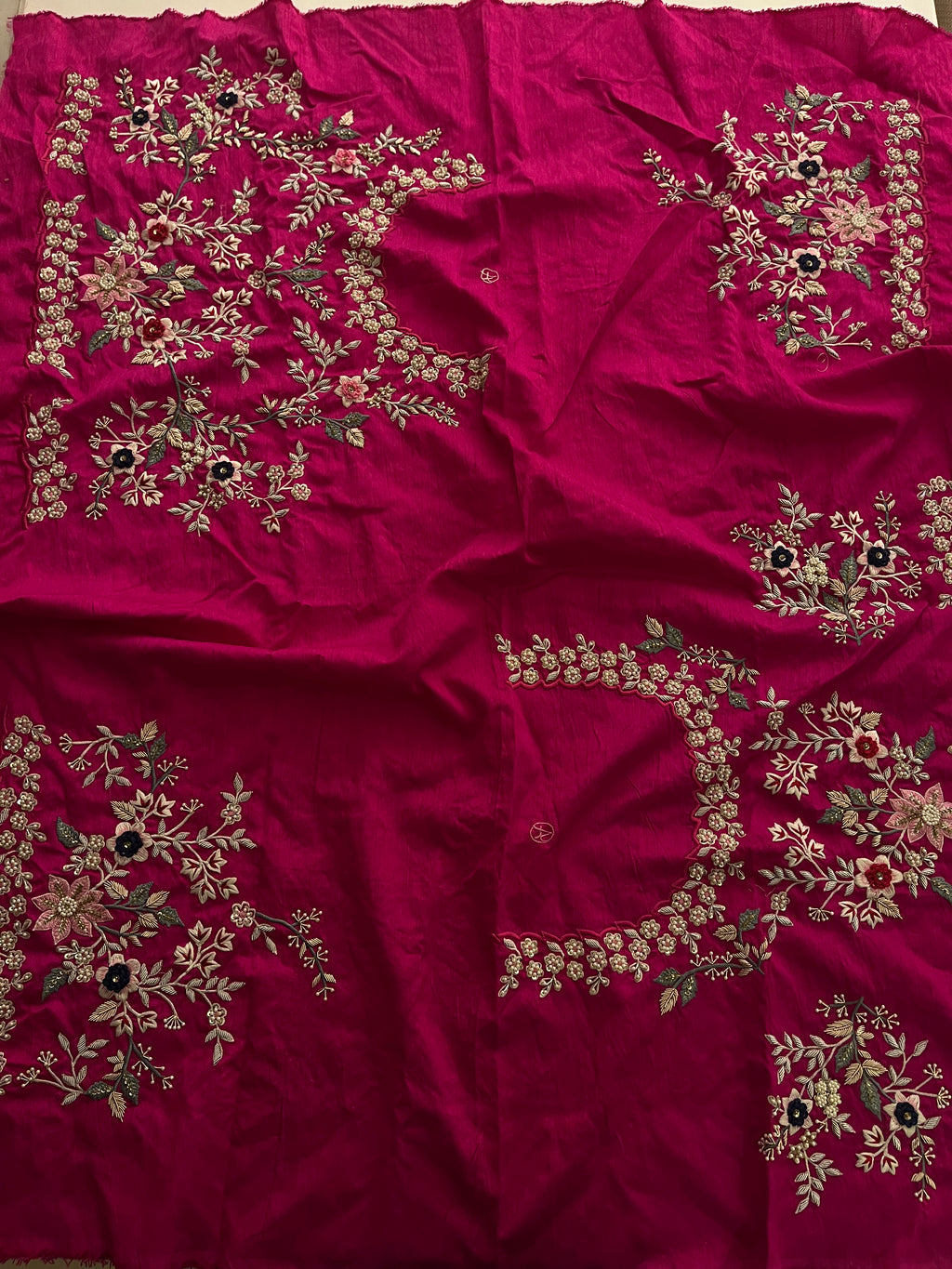 Exclusive Raani Organza saree