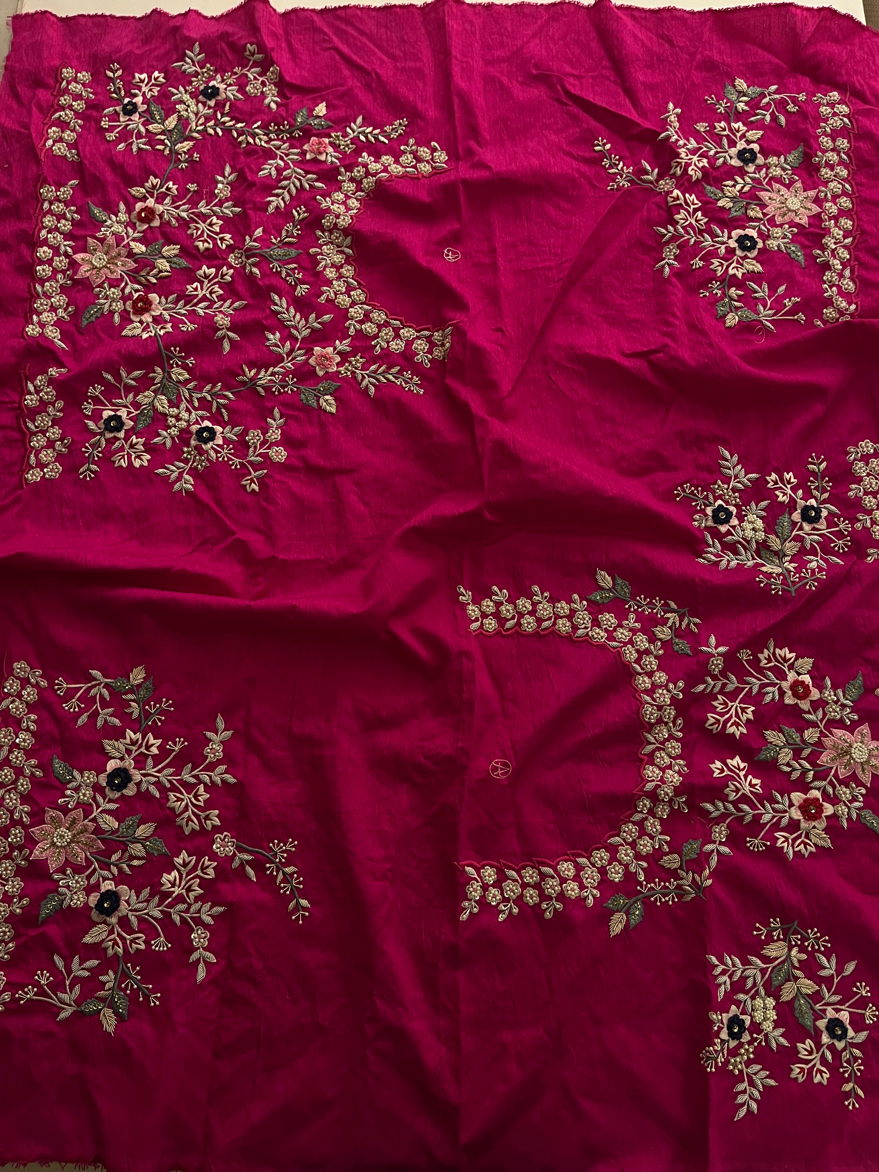 Exclusive Raani Organza saree