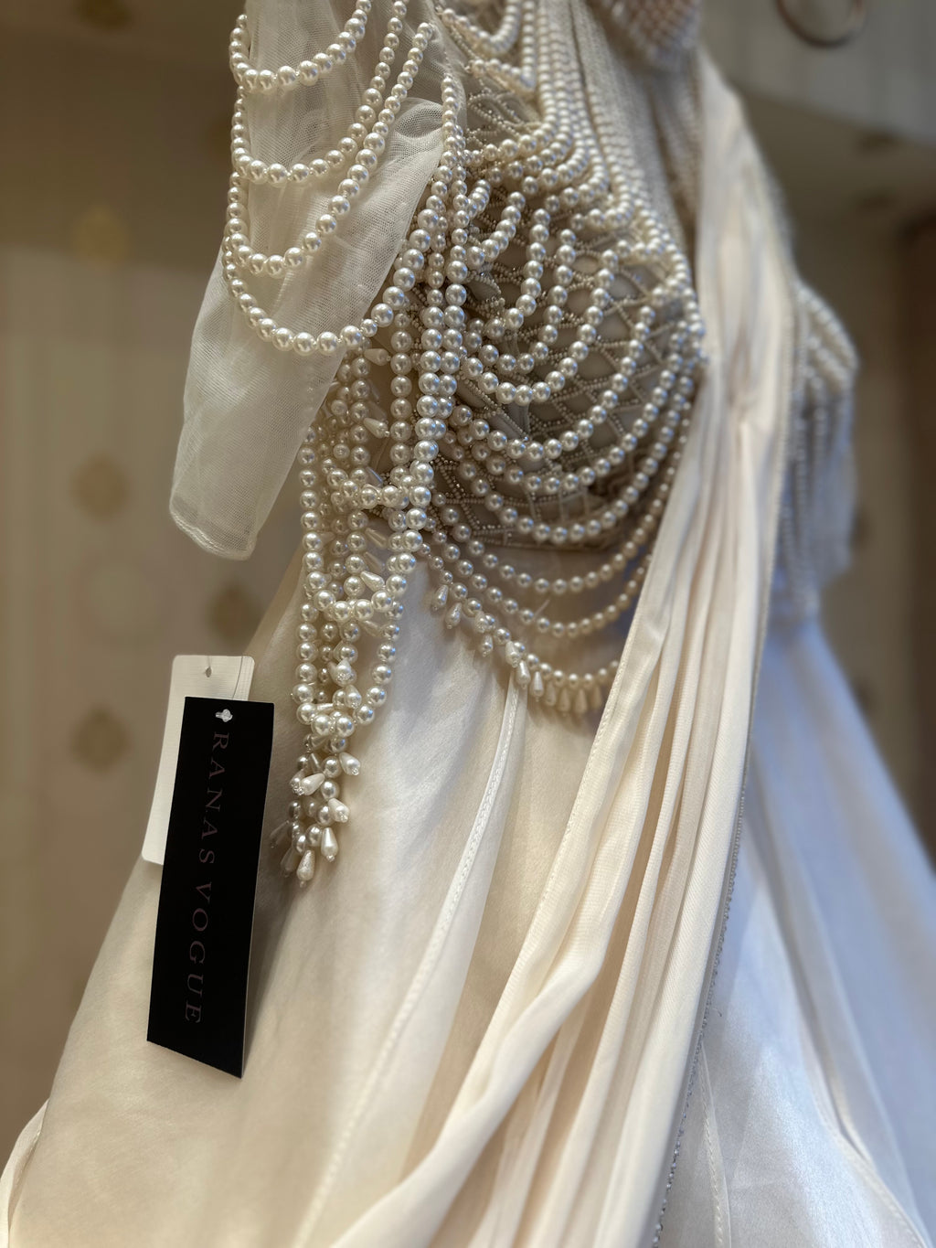 Romance Pearls Indo Western