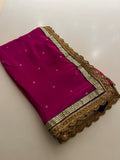 Raani Pink Georgette Saree