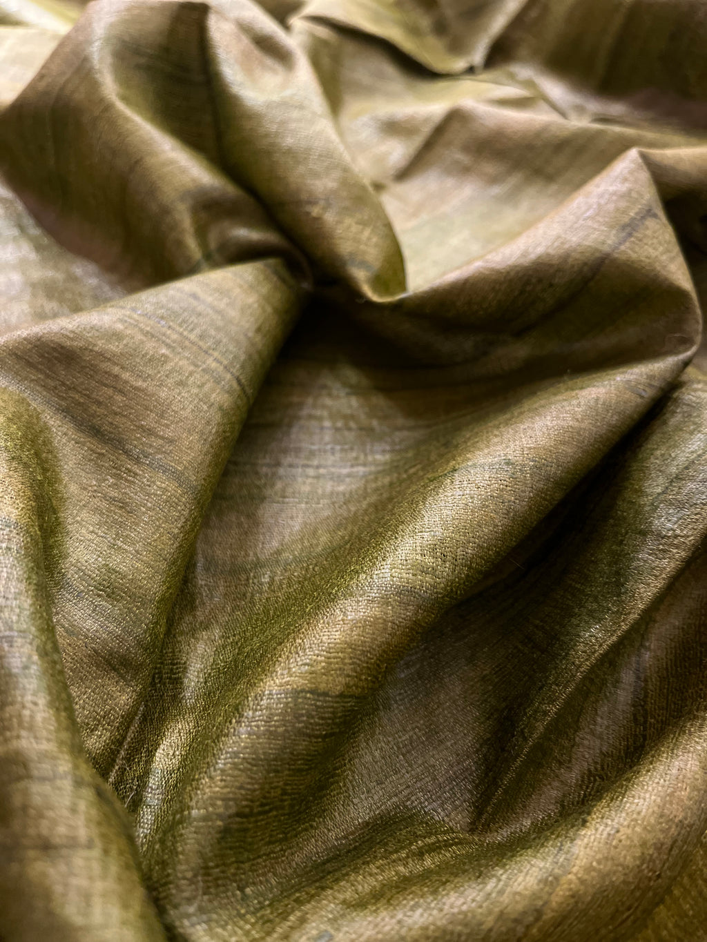 Raw mango silk saree