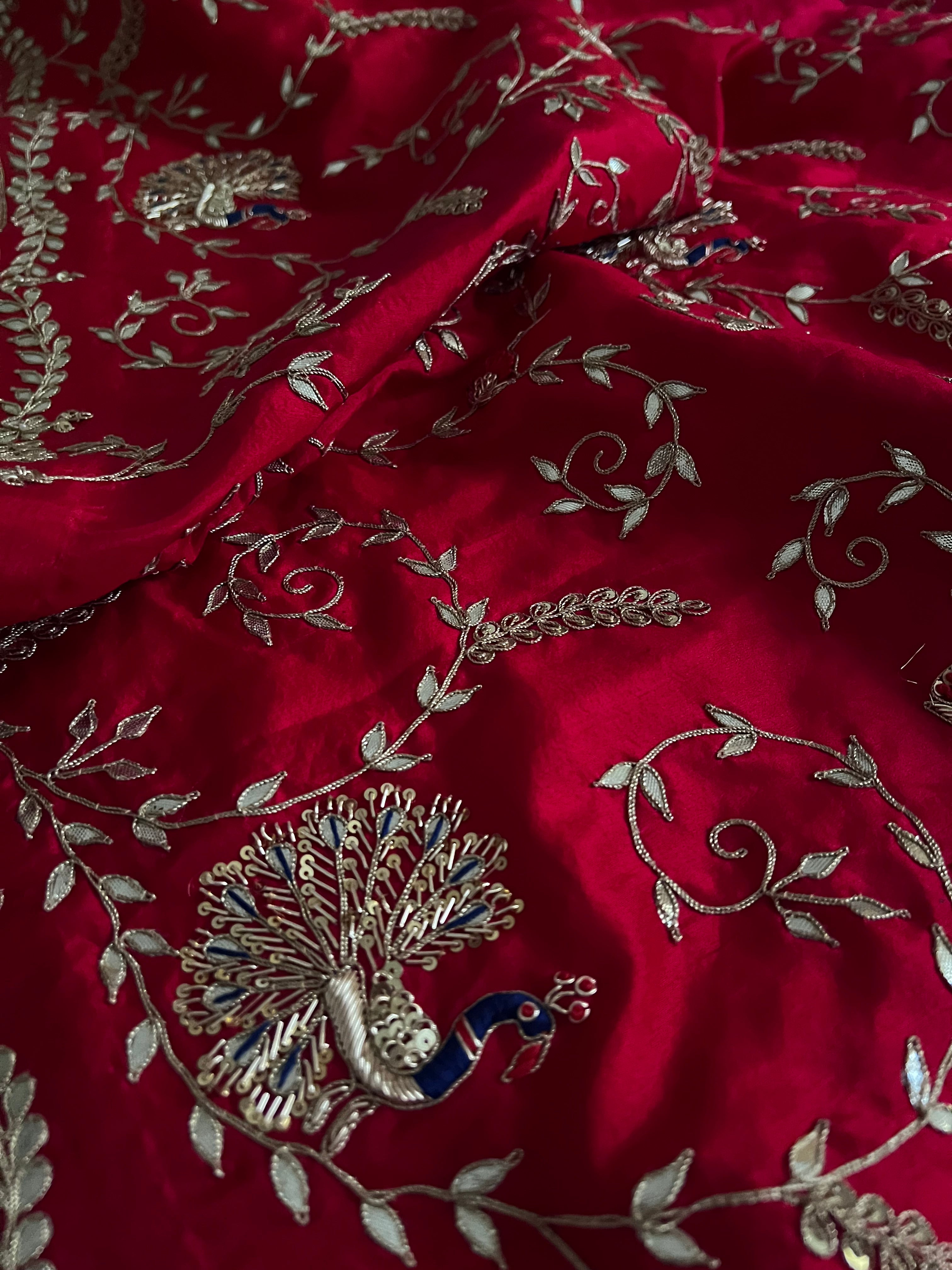 Sobhagya Bridal Gotapatti Saree