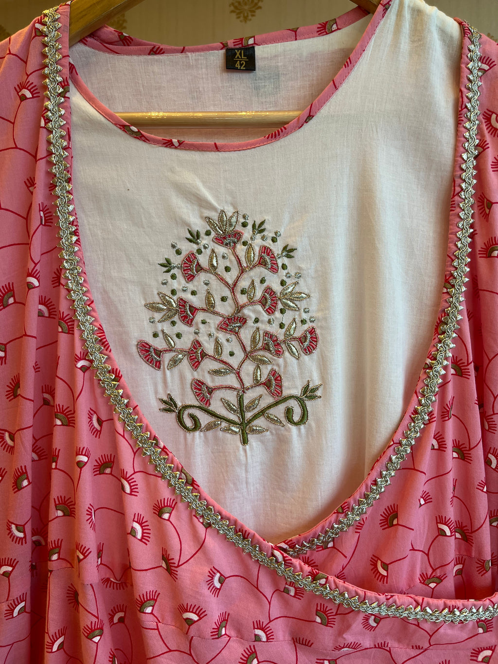 Printed Cotton Angrakha