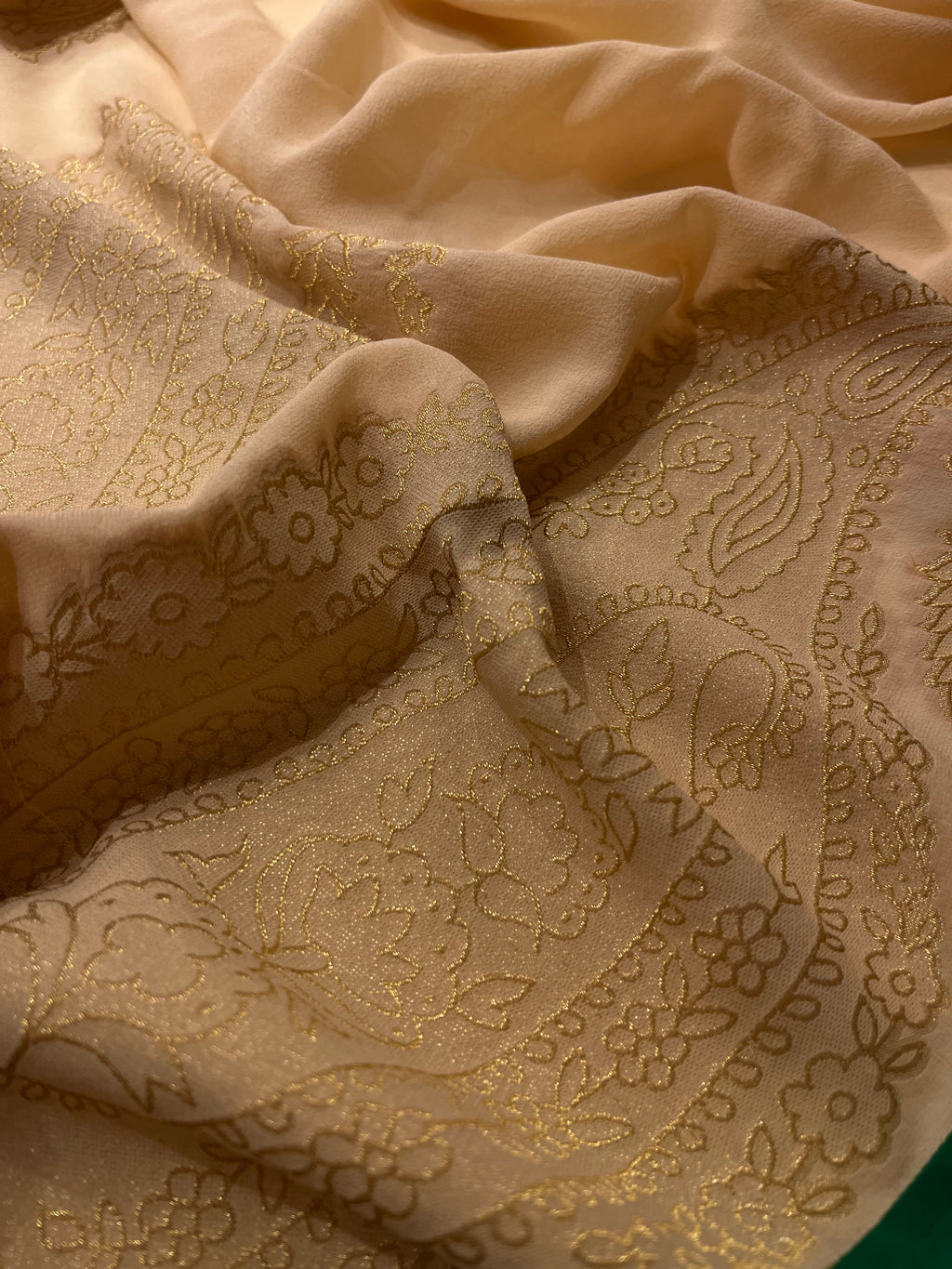 madhuri dixit designer half-half saree