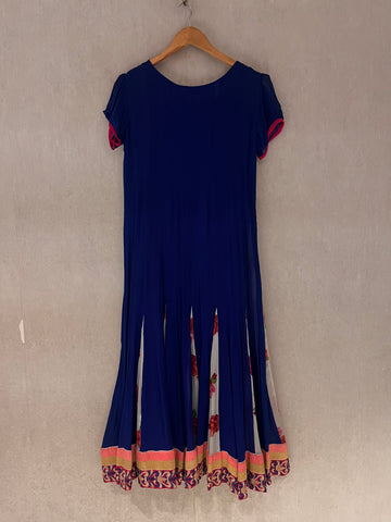 Pure chiffon Anarkali Style Kurta