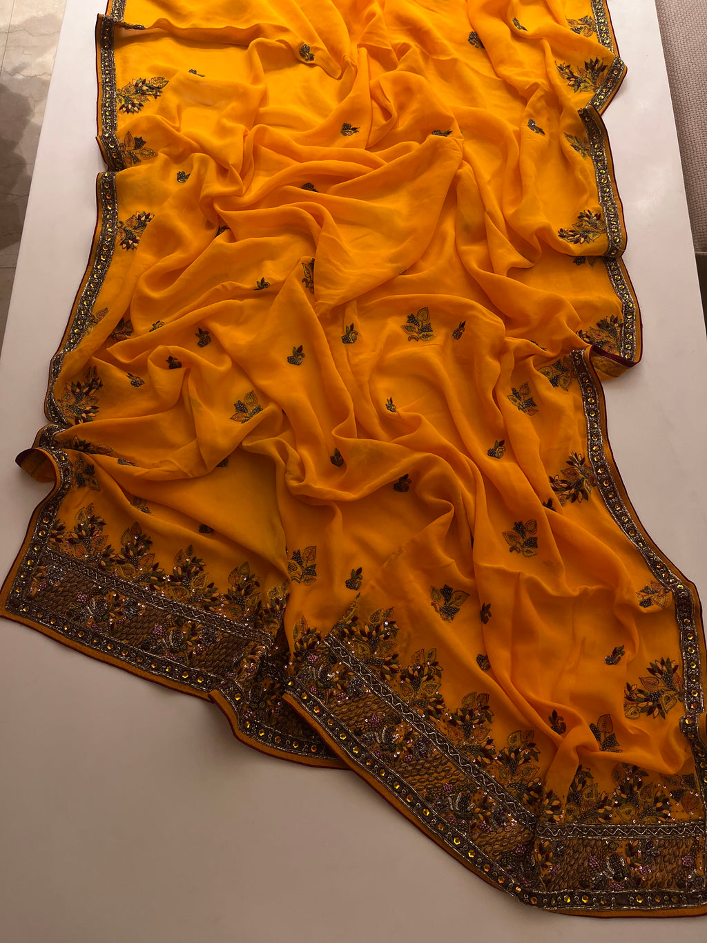 tarun tahiliani designer embroidered saree