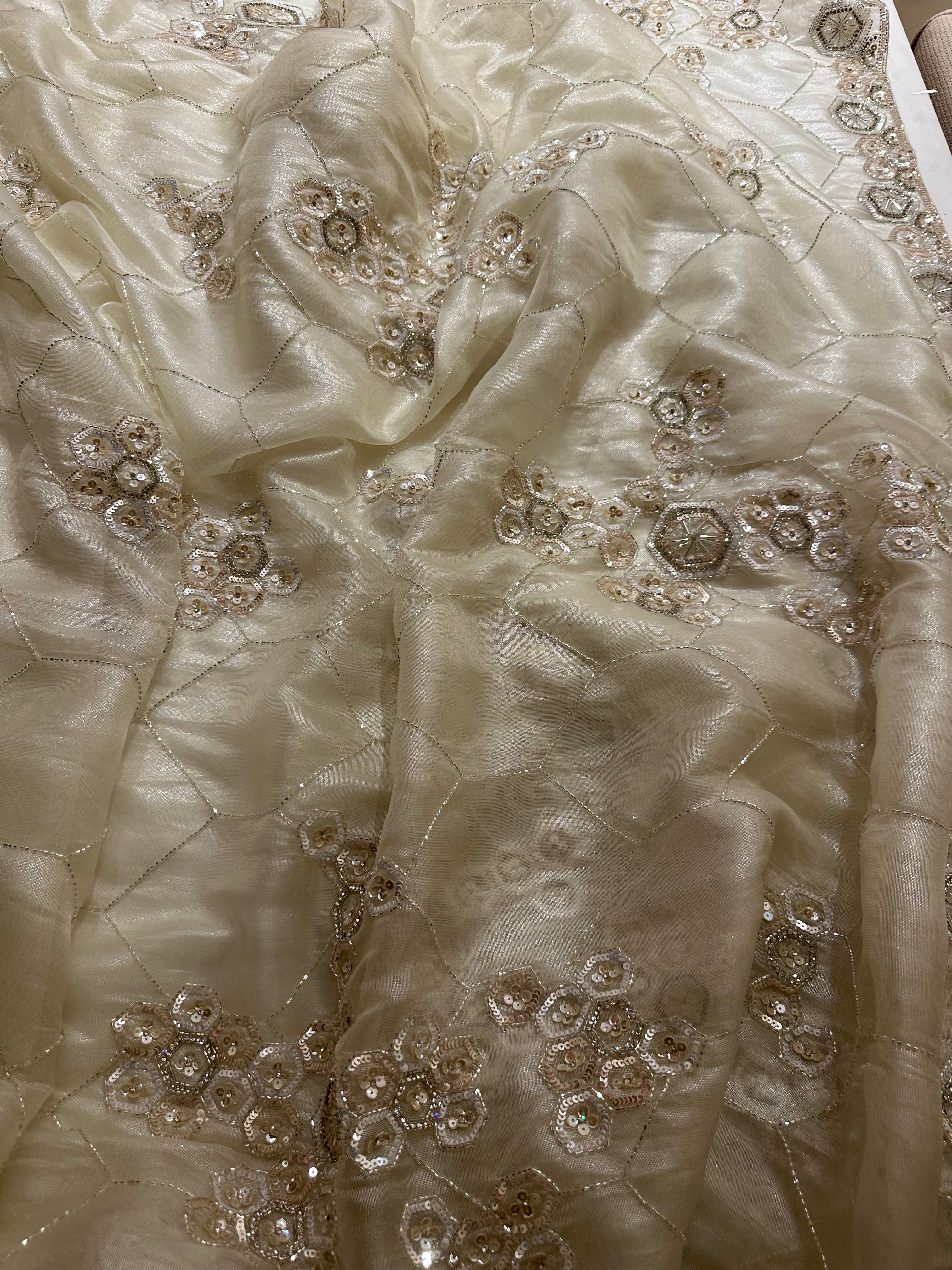 Mallika Tissue organza saree