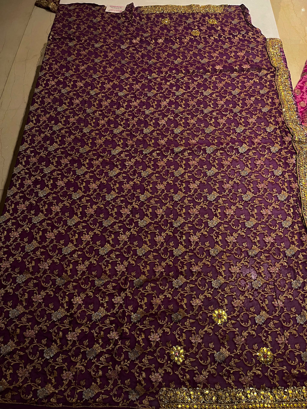 Traditional Chanderi silk Lehenga Set