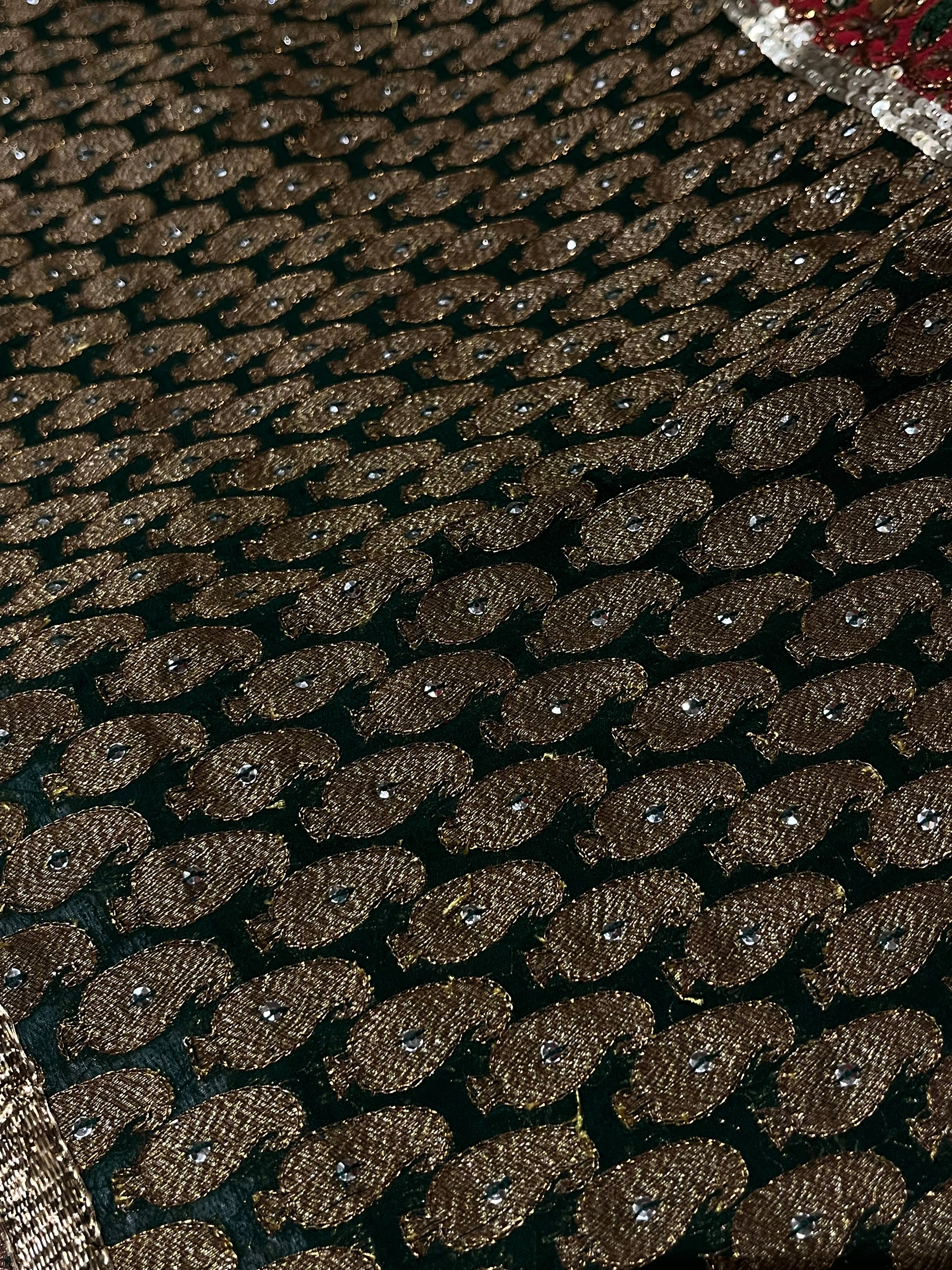 Jaipuri Gerua Lehenga Set