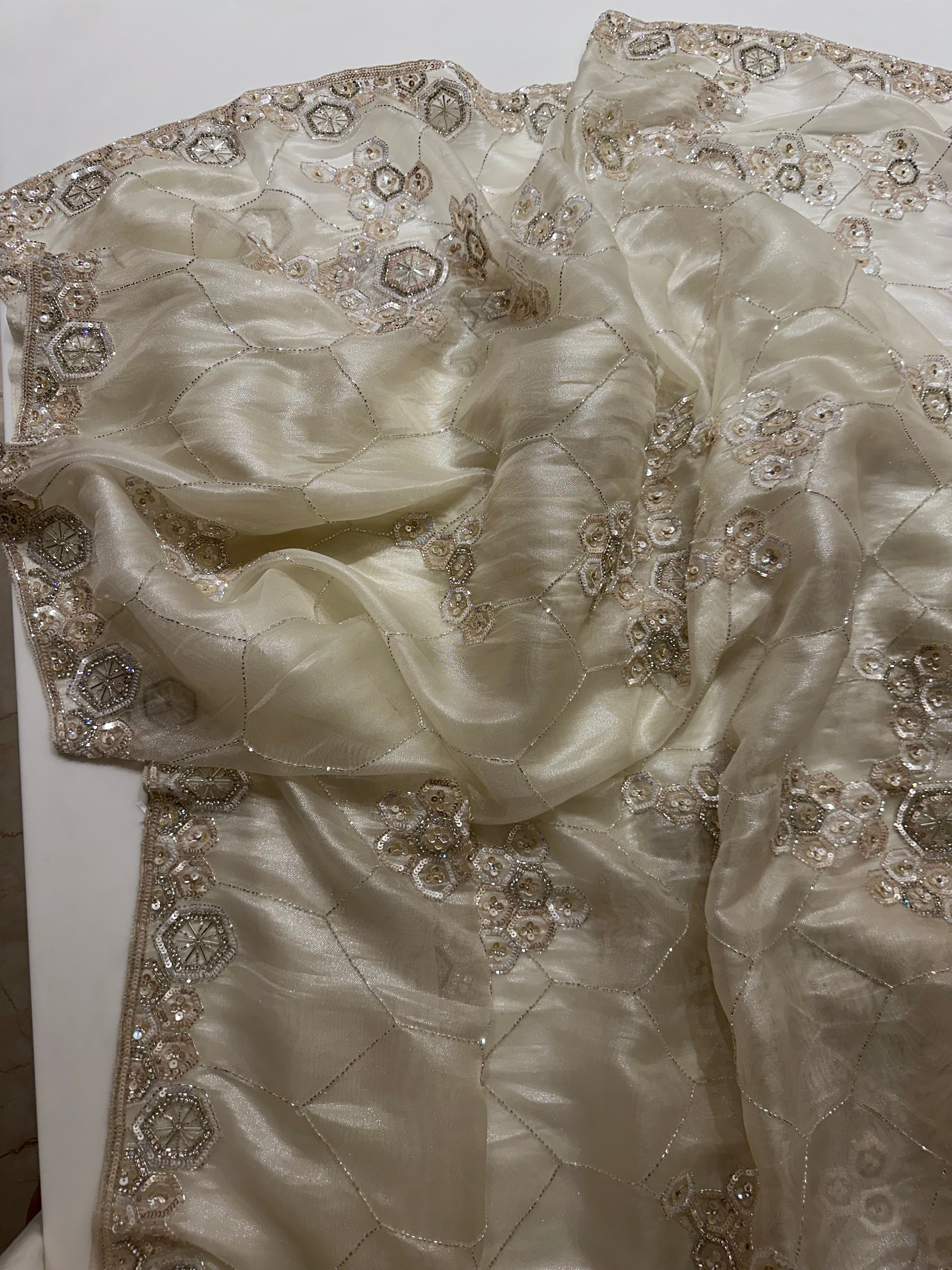 Mallika Tissue organza saree