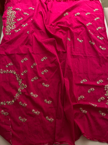 Raani pure Organza Saree