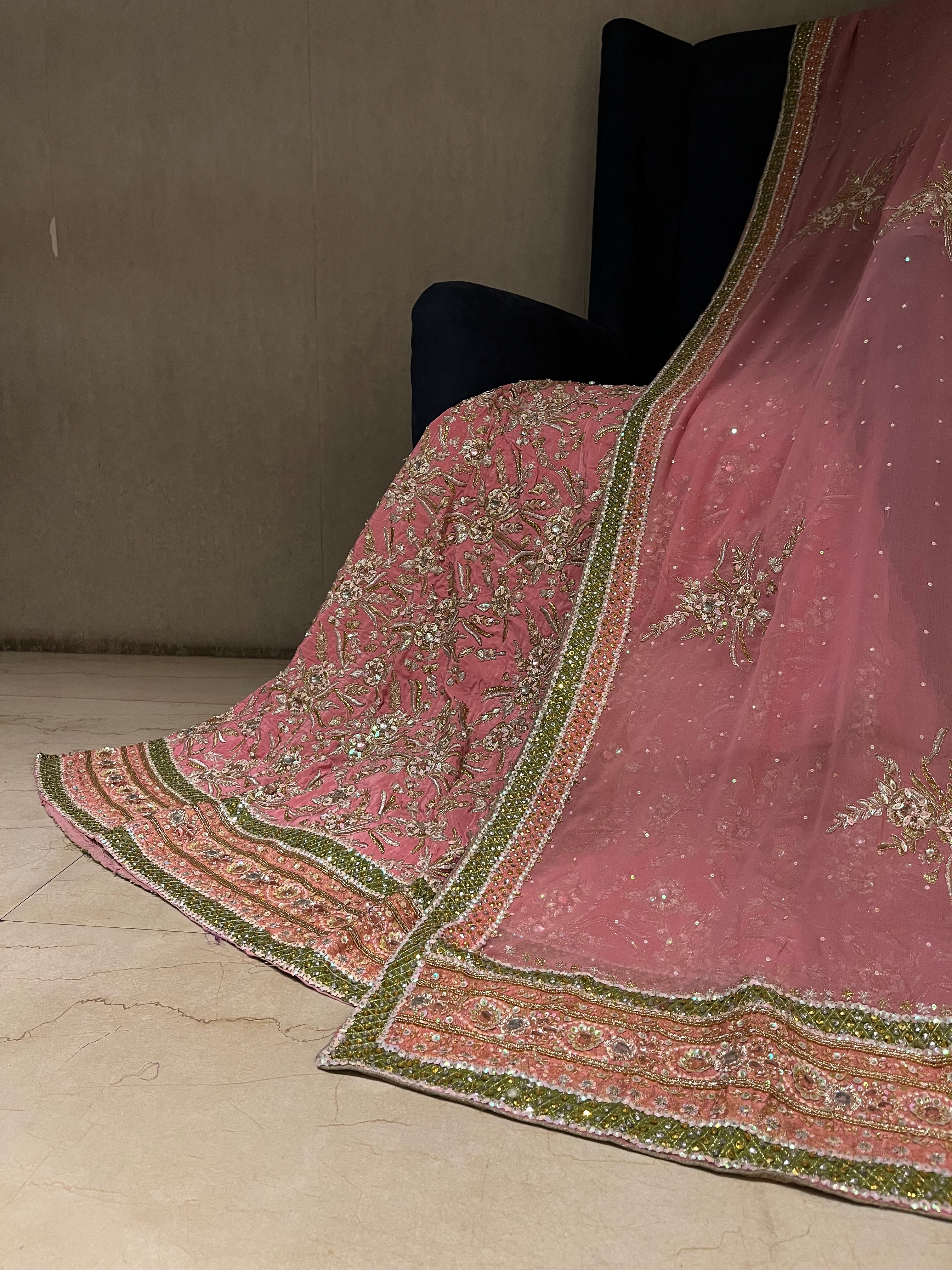 Pretty In Pink Lehenga Set