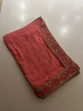 Strawberry Pink Saree