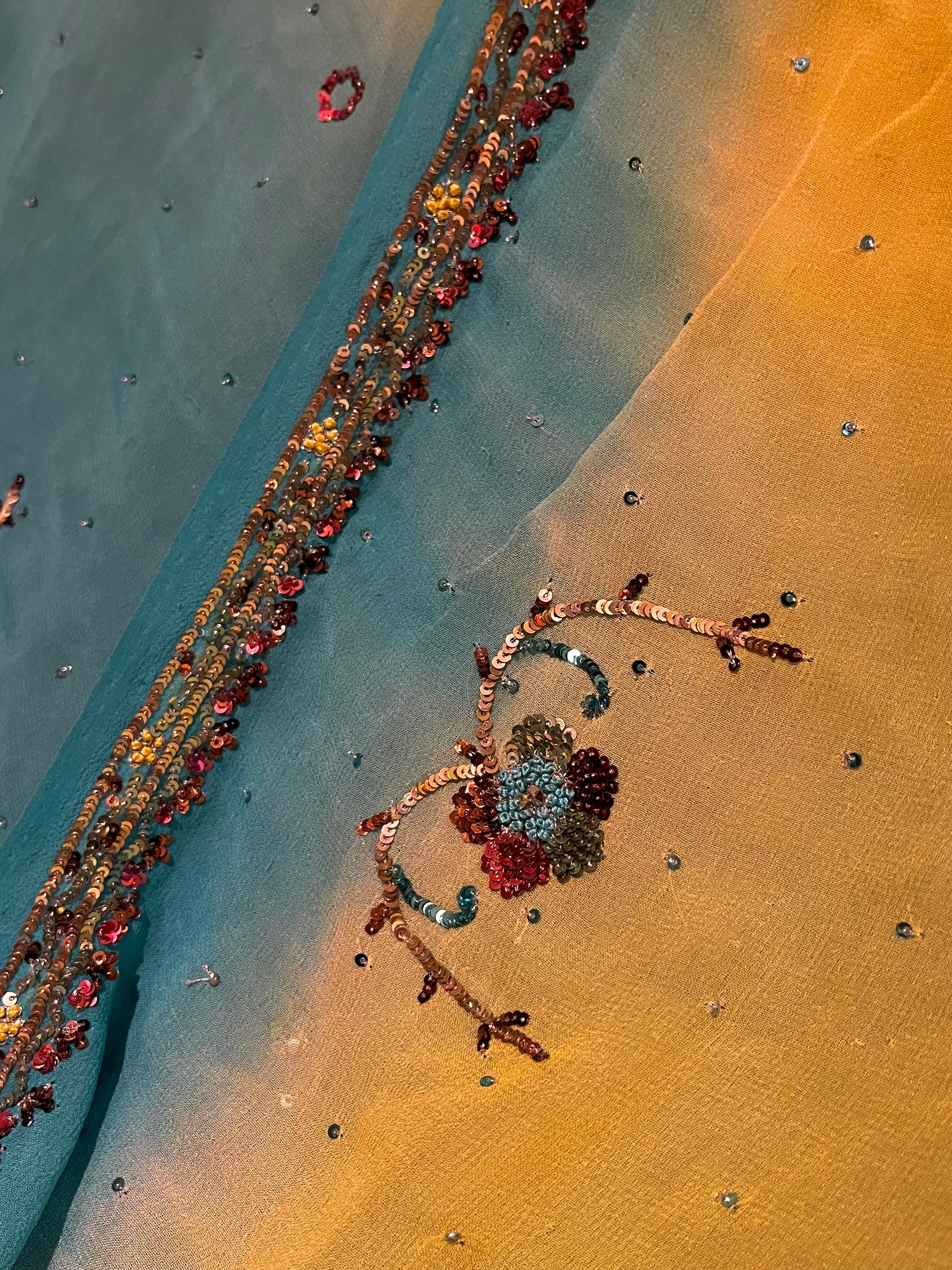 Lemon & Firozi Lehenga Set