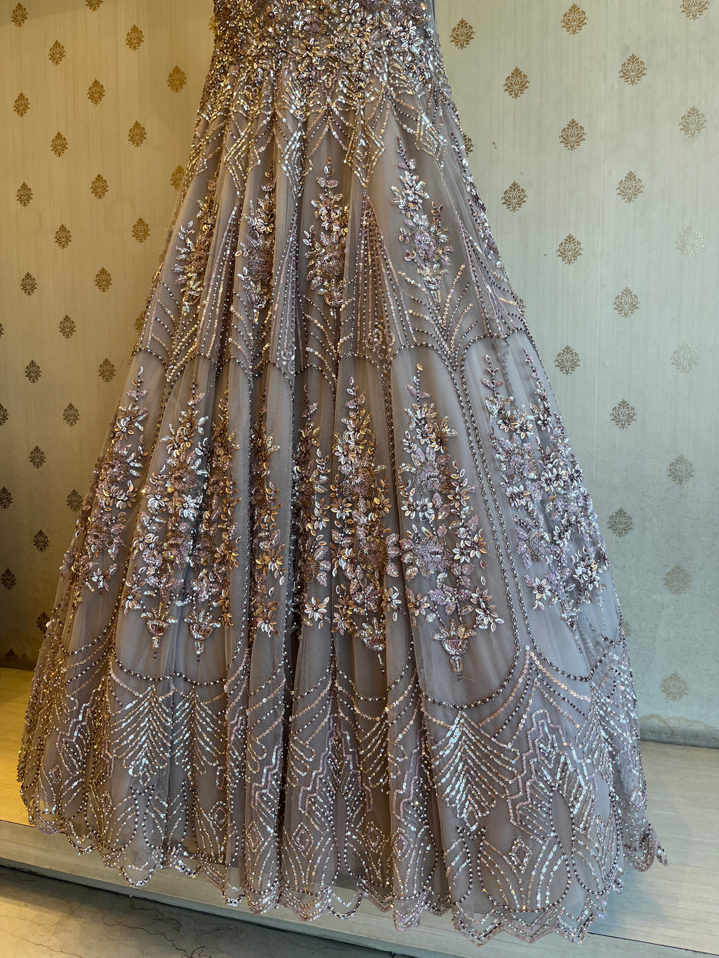 Champagne Mauve Gown