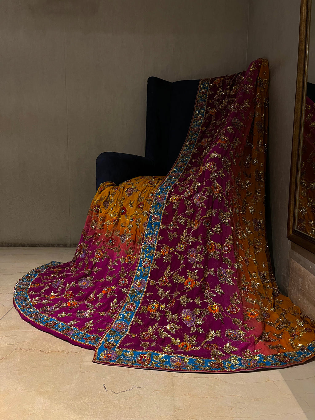 Kesar lehenga Set
