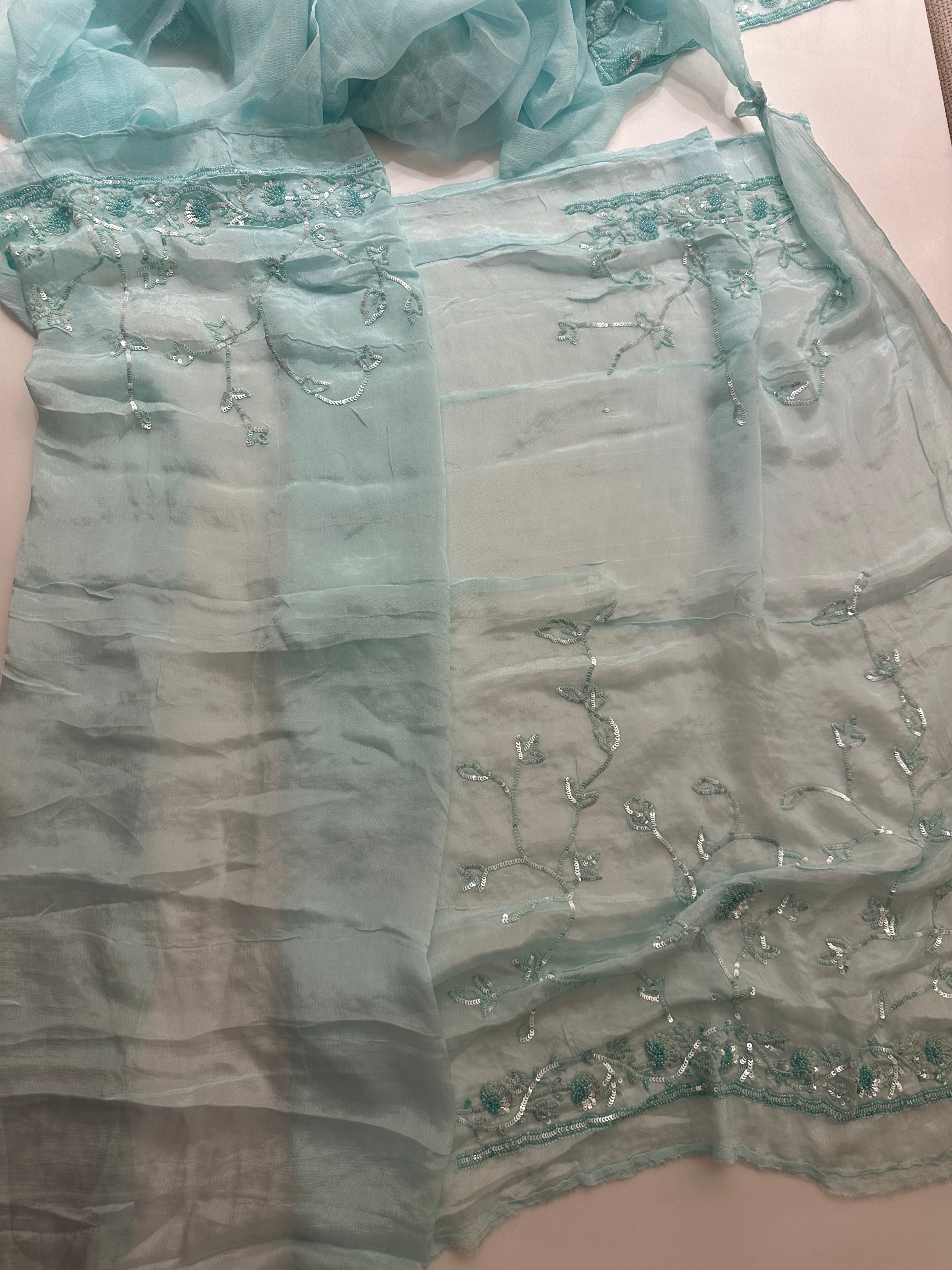 Chandani Chiffon Saree