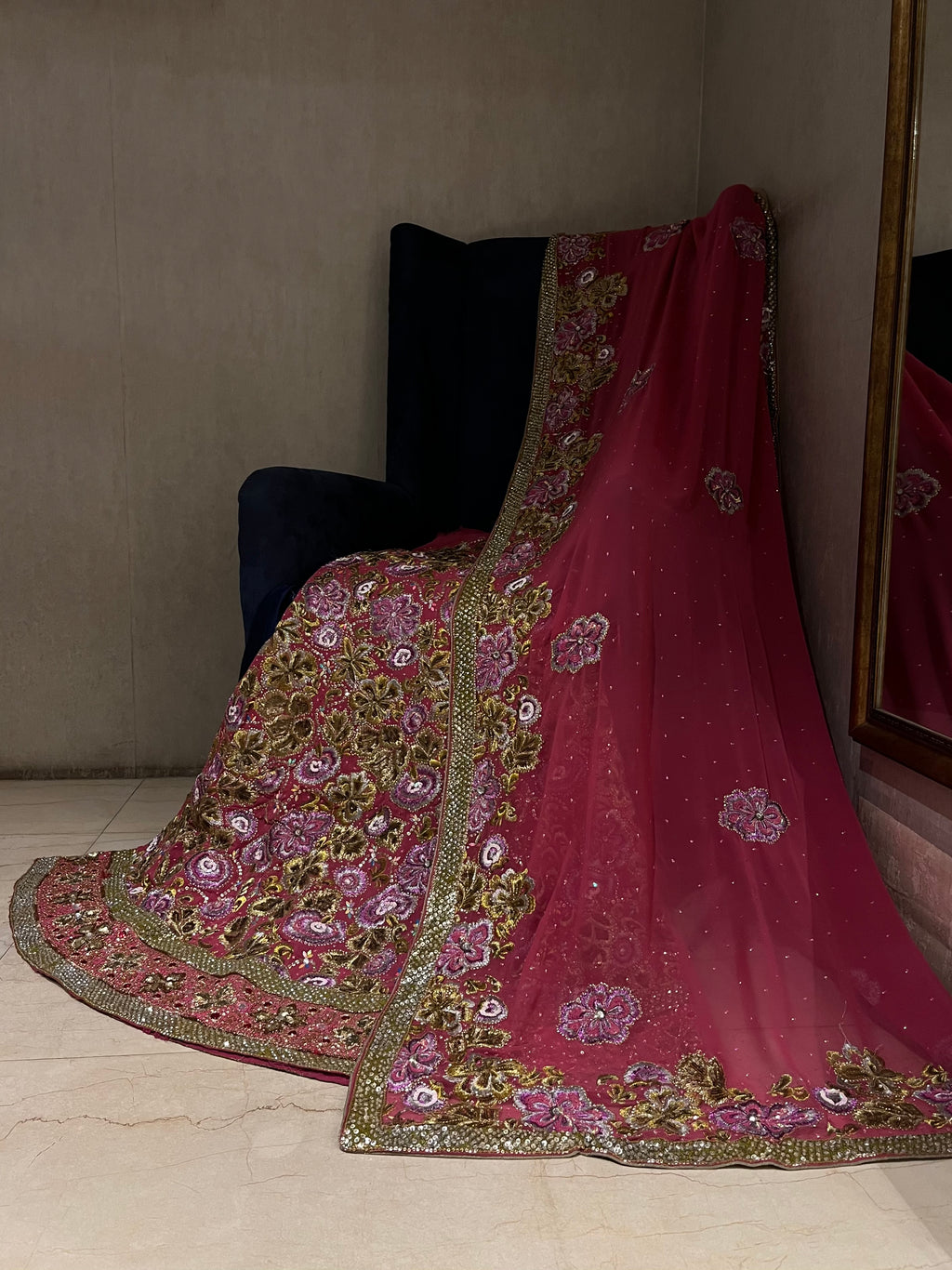 Gulaab Bagh Lehenga Set