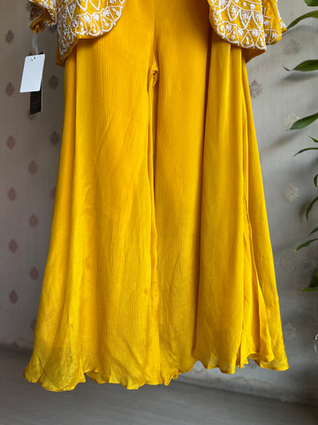 Mustard Indo-Western Set