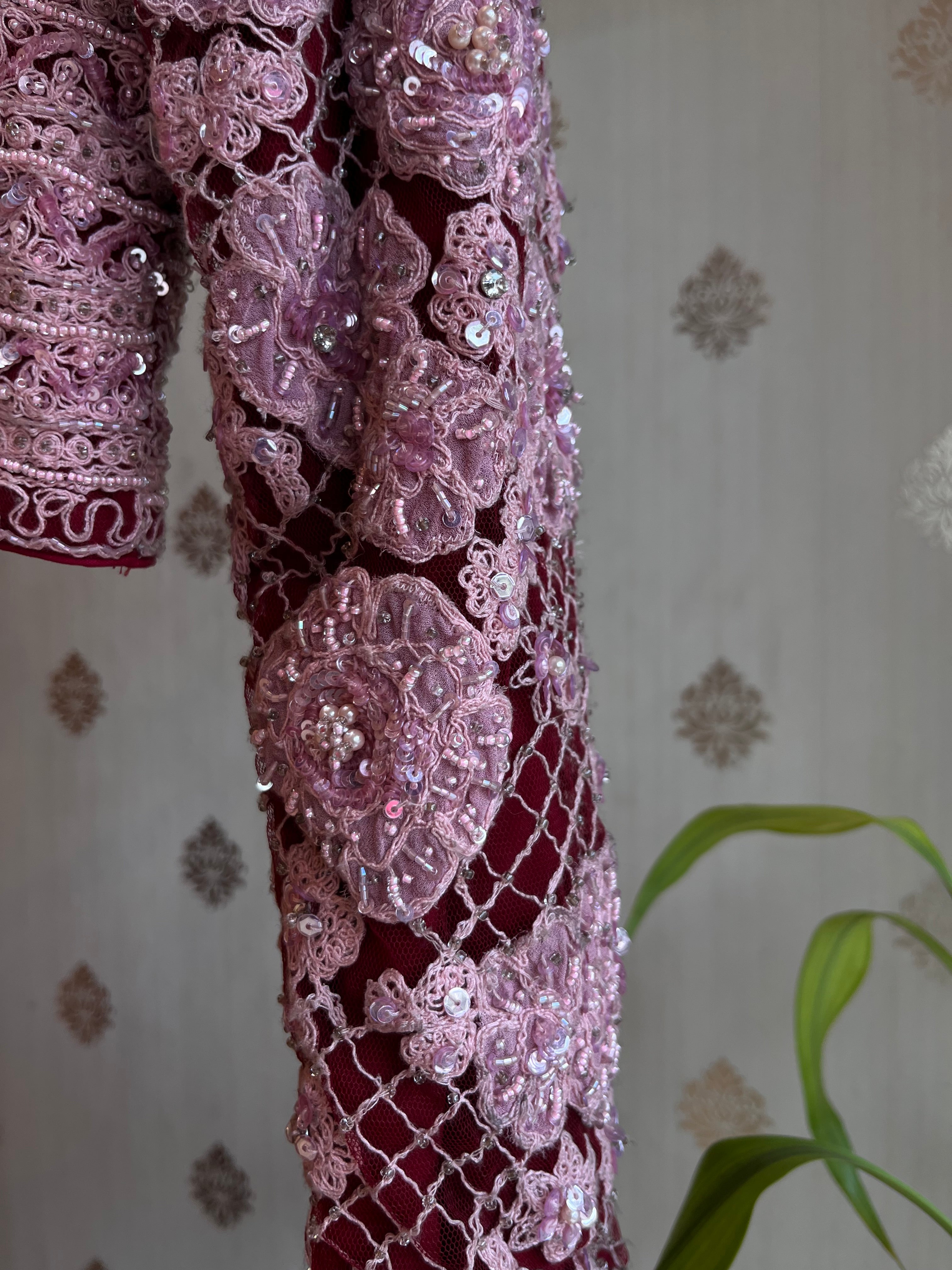 Rose Pink Light Lehenga Set