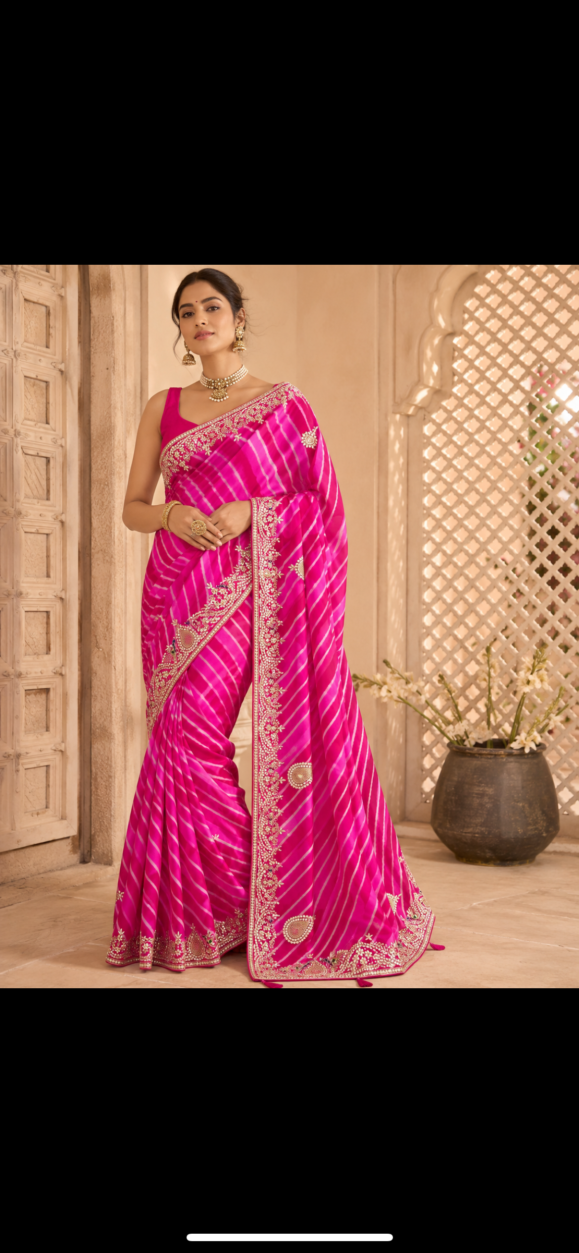 Leheriya exclusive saree
