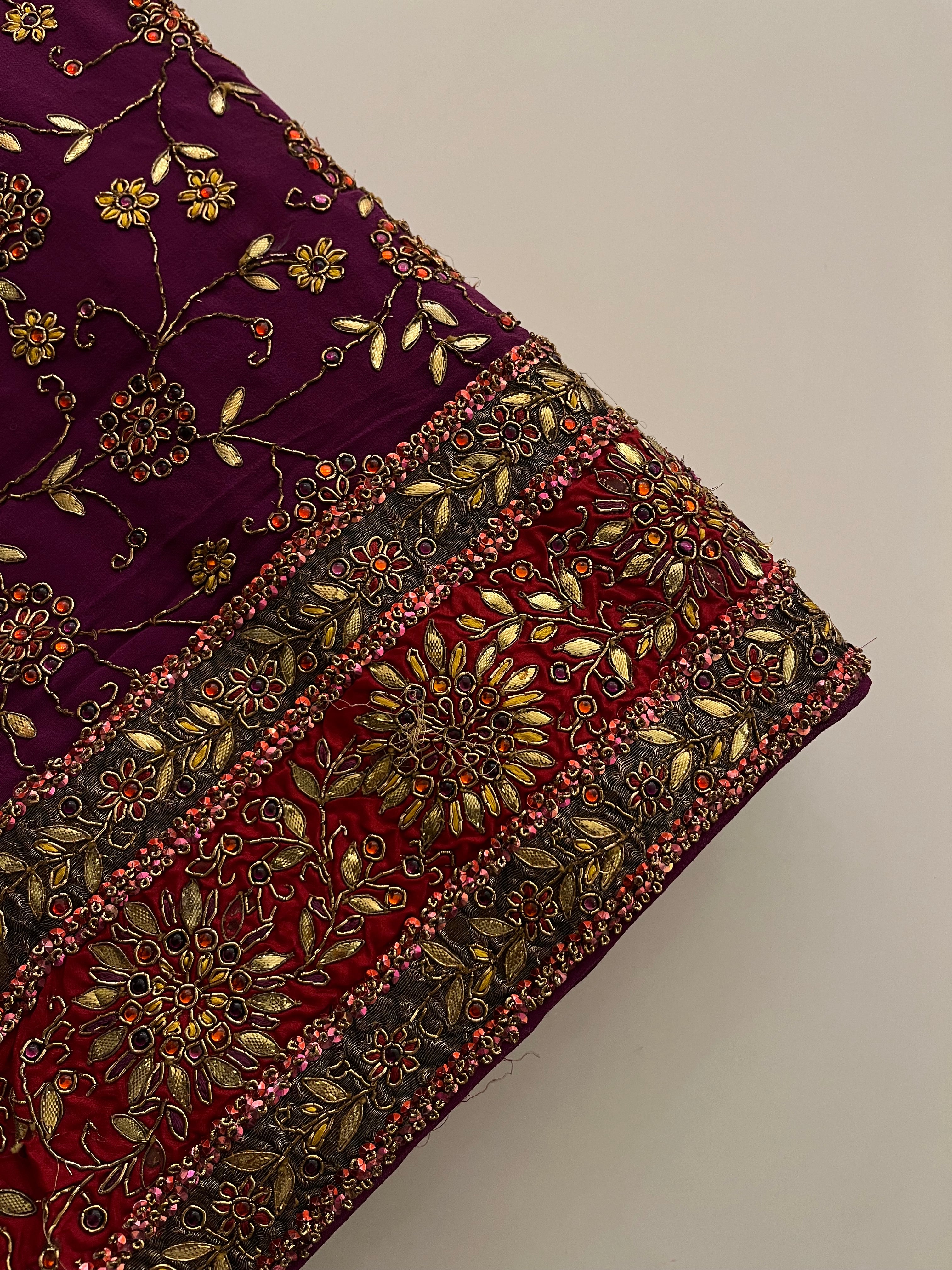 devdas paro wine saree