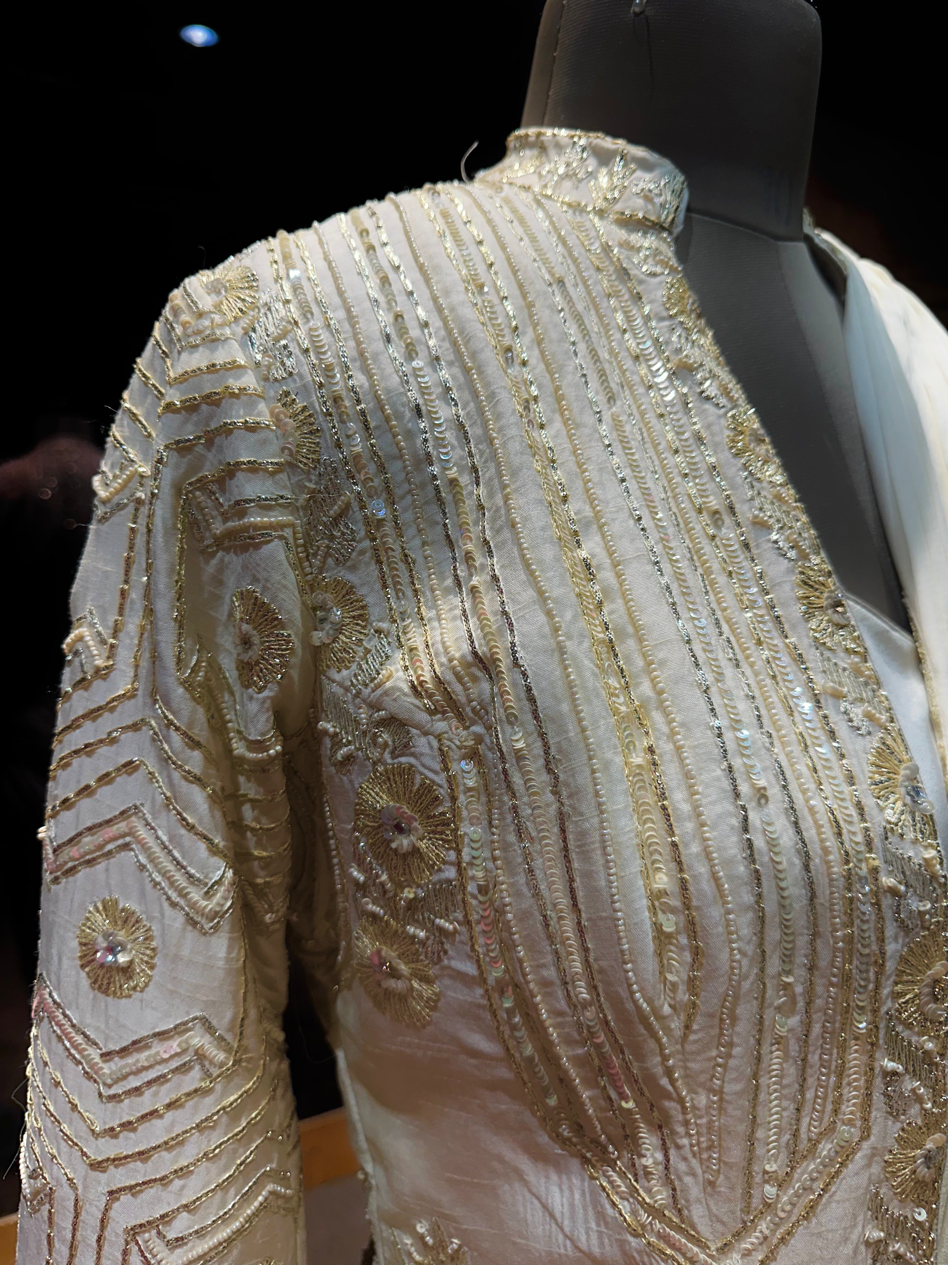 Victorian Silk Indo western set