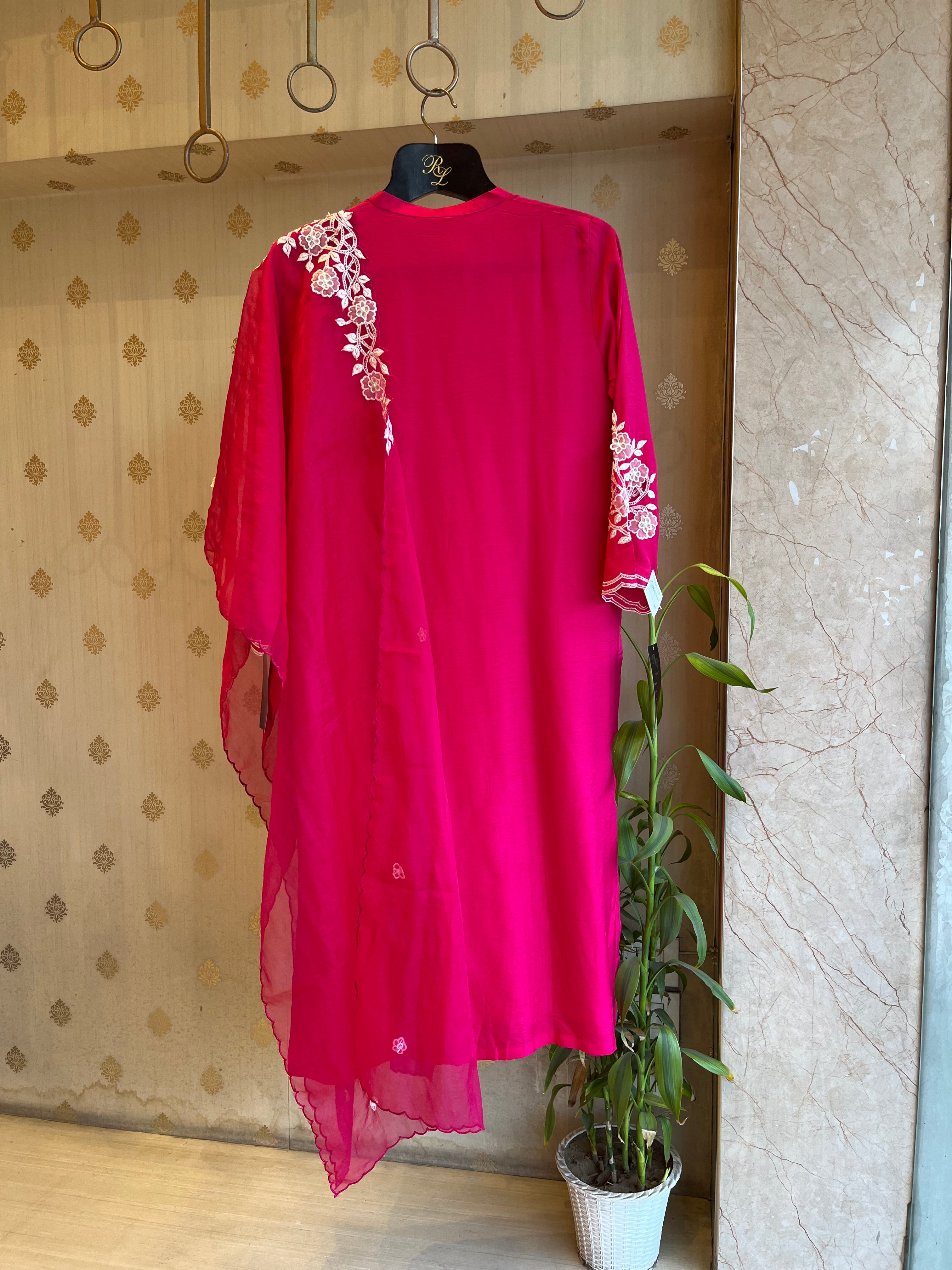 Minimal Pink Suit