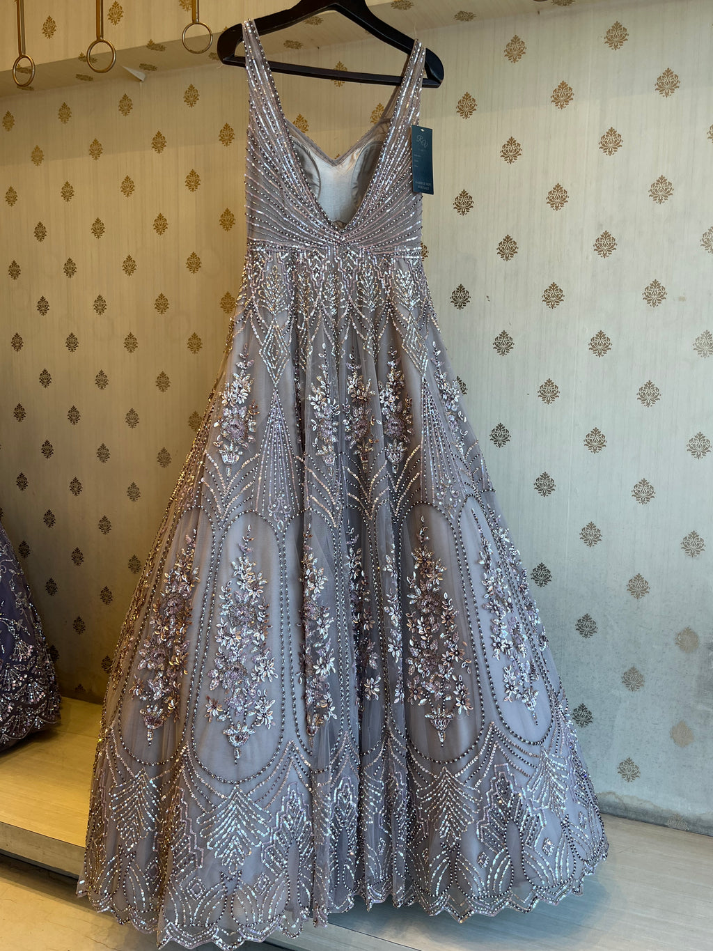 Champagne Mauve Gown