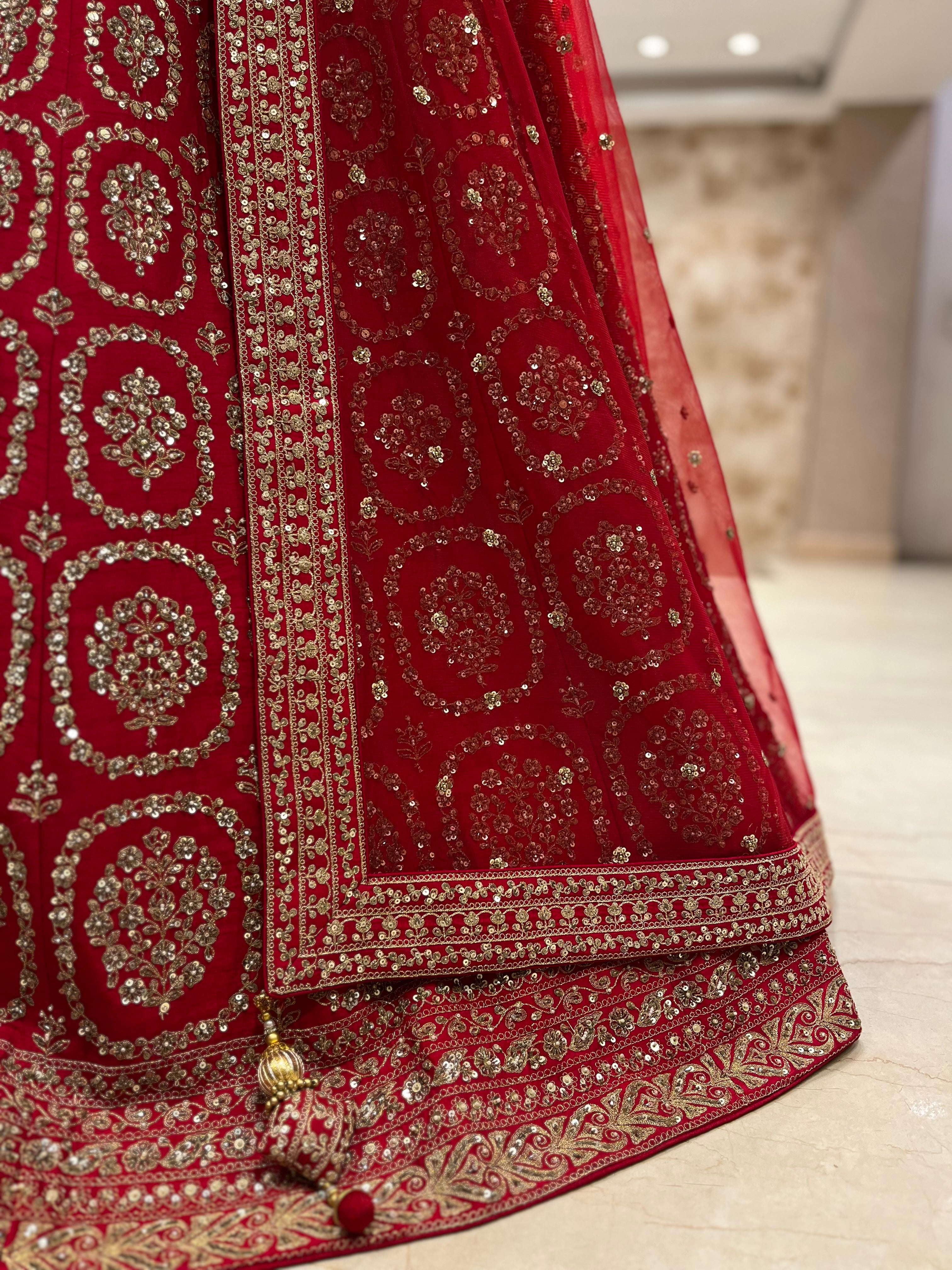 Jharokha Bridal Lehenga