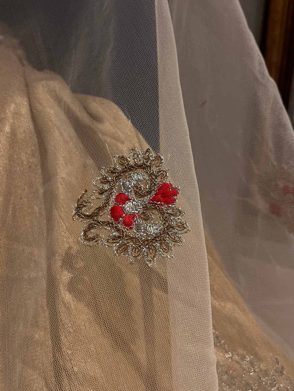 Golden Beige Lehenga set