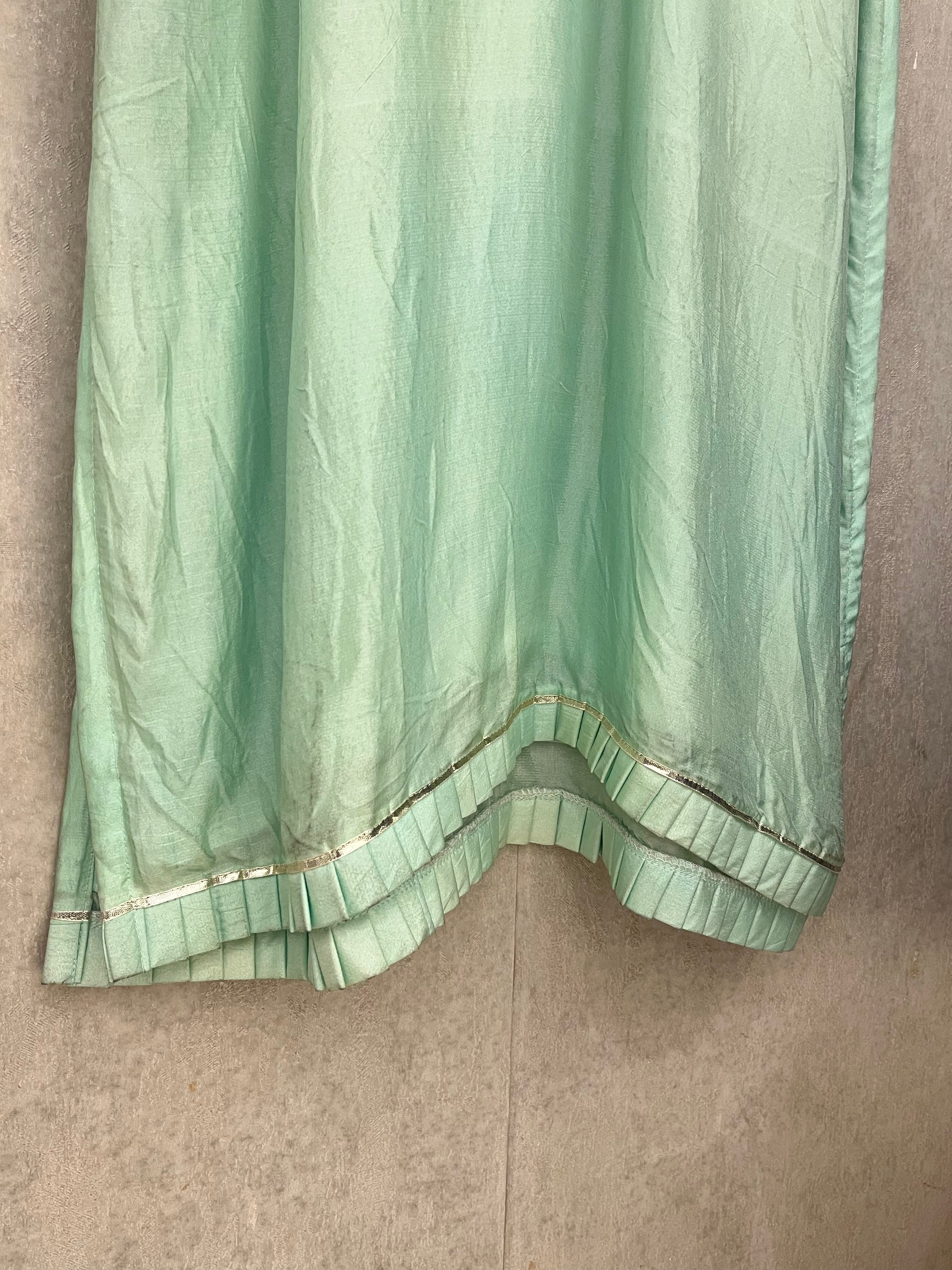 Mint Green Long Kurti