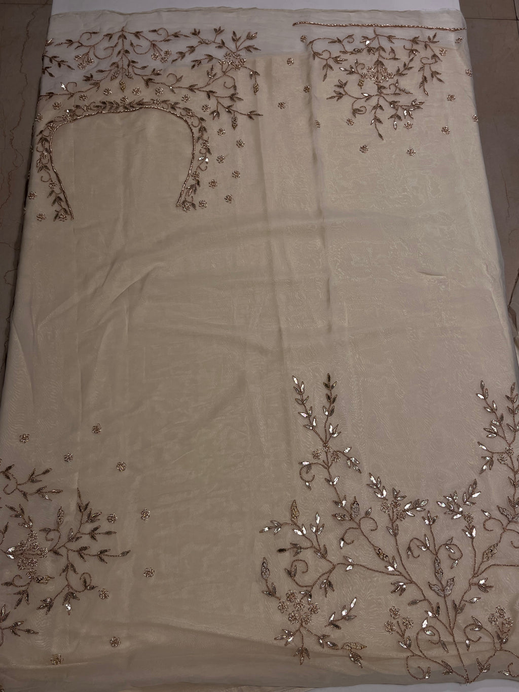 meera traditional lehenga set in ivory