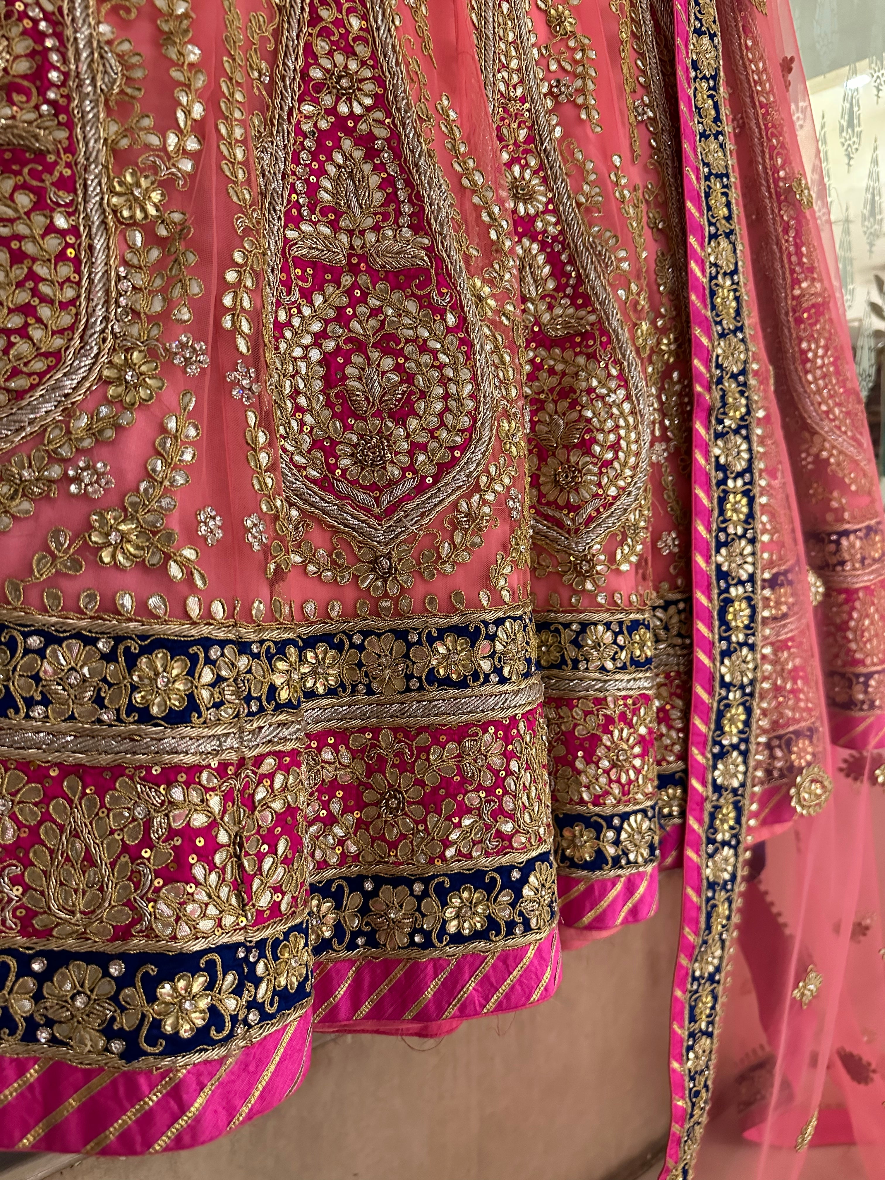 Rajwada Heavy Gotapatti Lehenga set