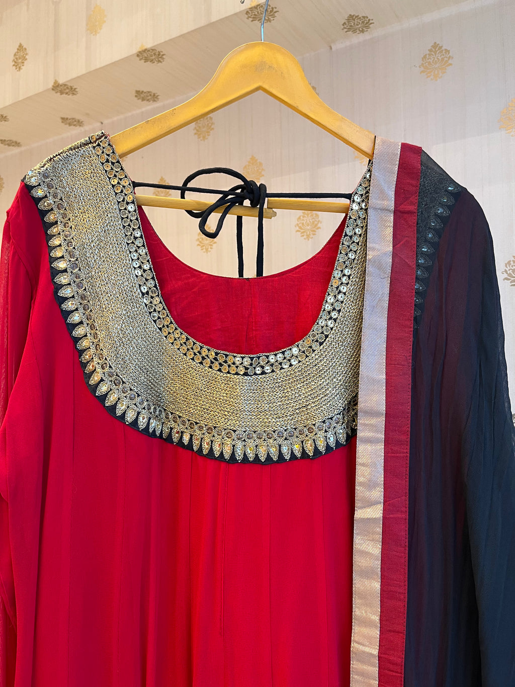 Pure Georgette Anarkali