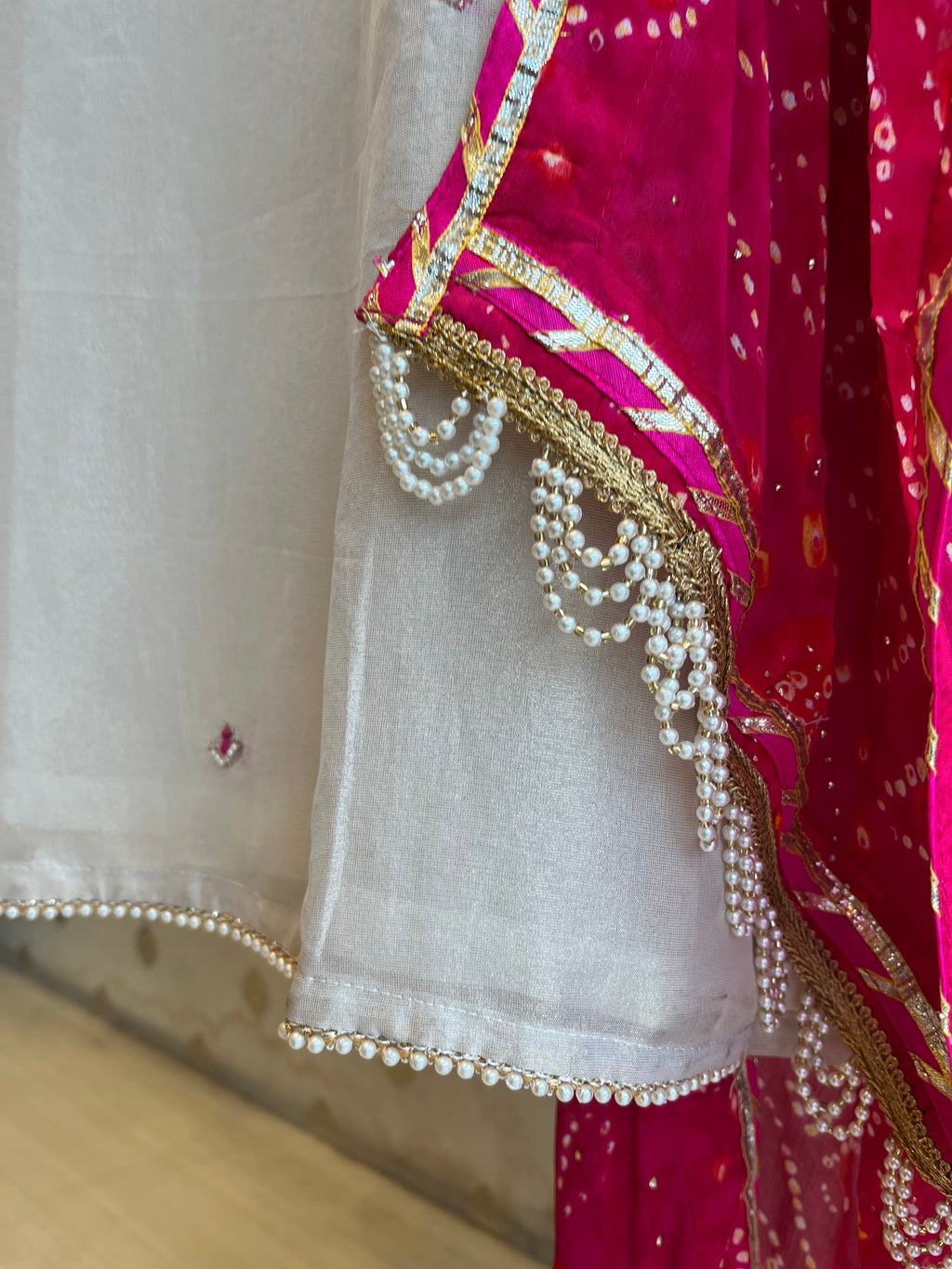 Shimmer Ivory Suit